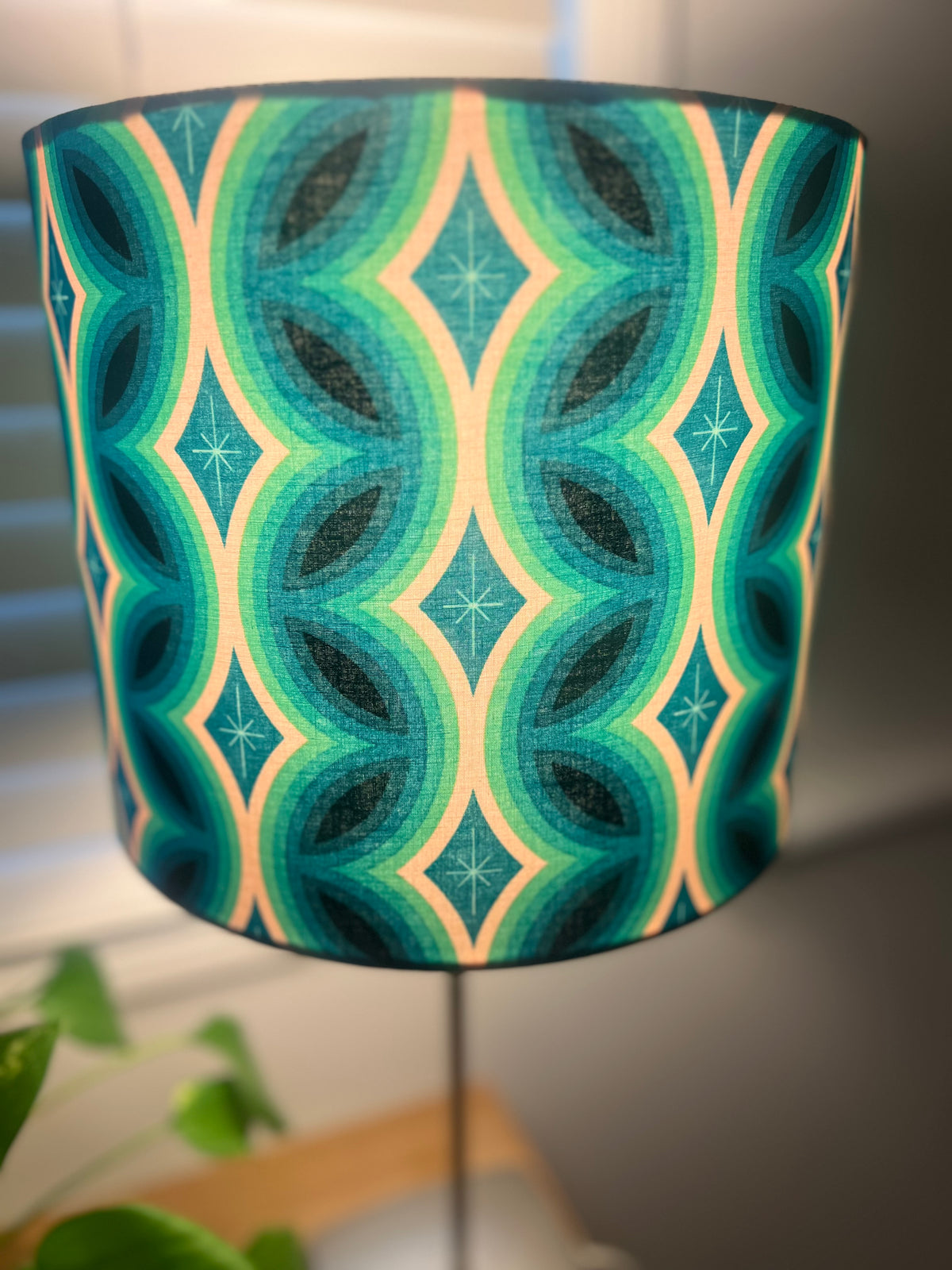 Handmade retro lampshade