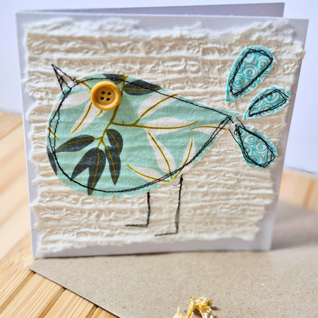 Birdie dreaming card