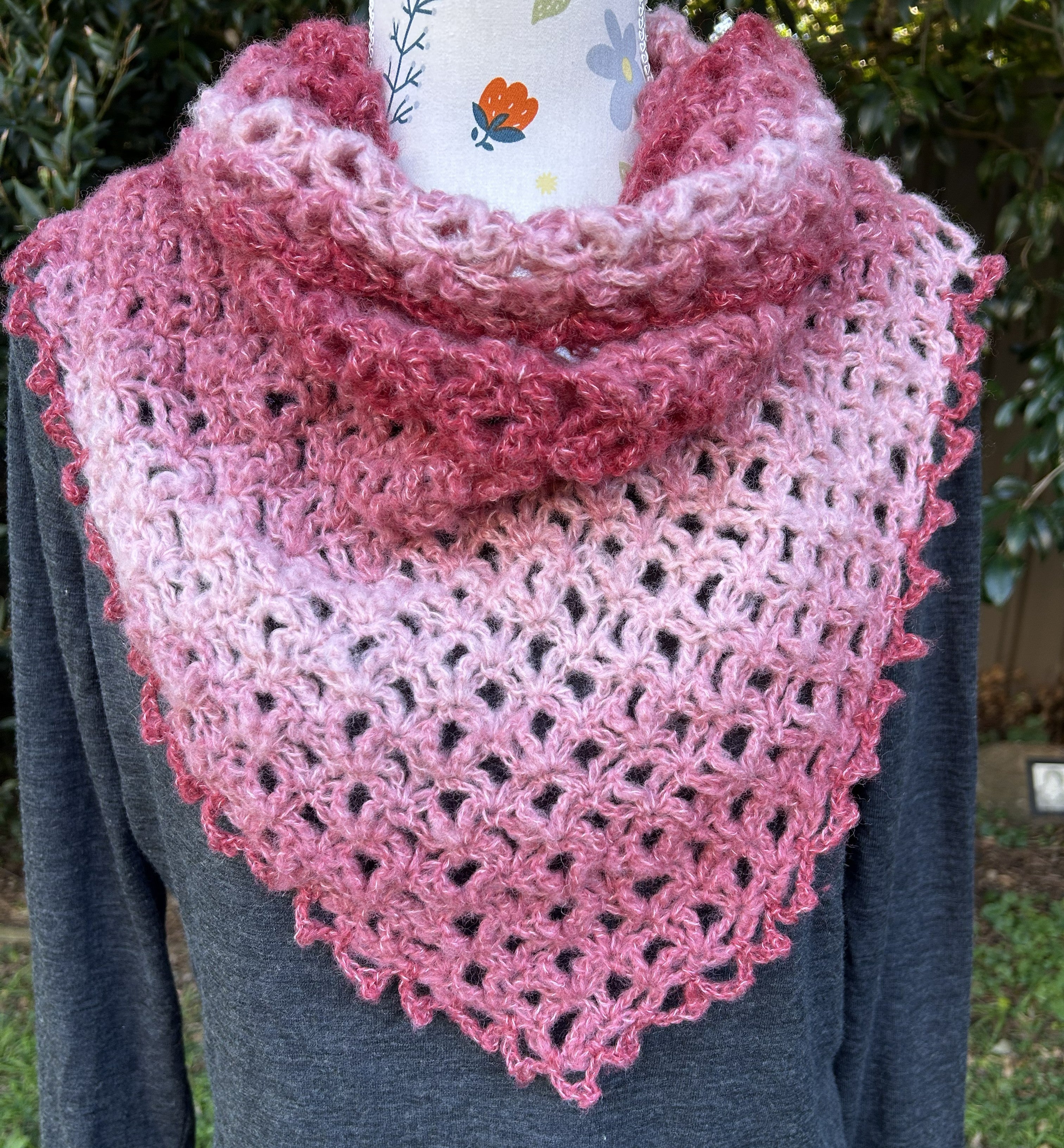 Light & Delicate Crochet Shawl