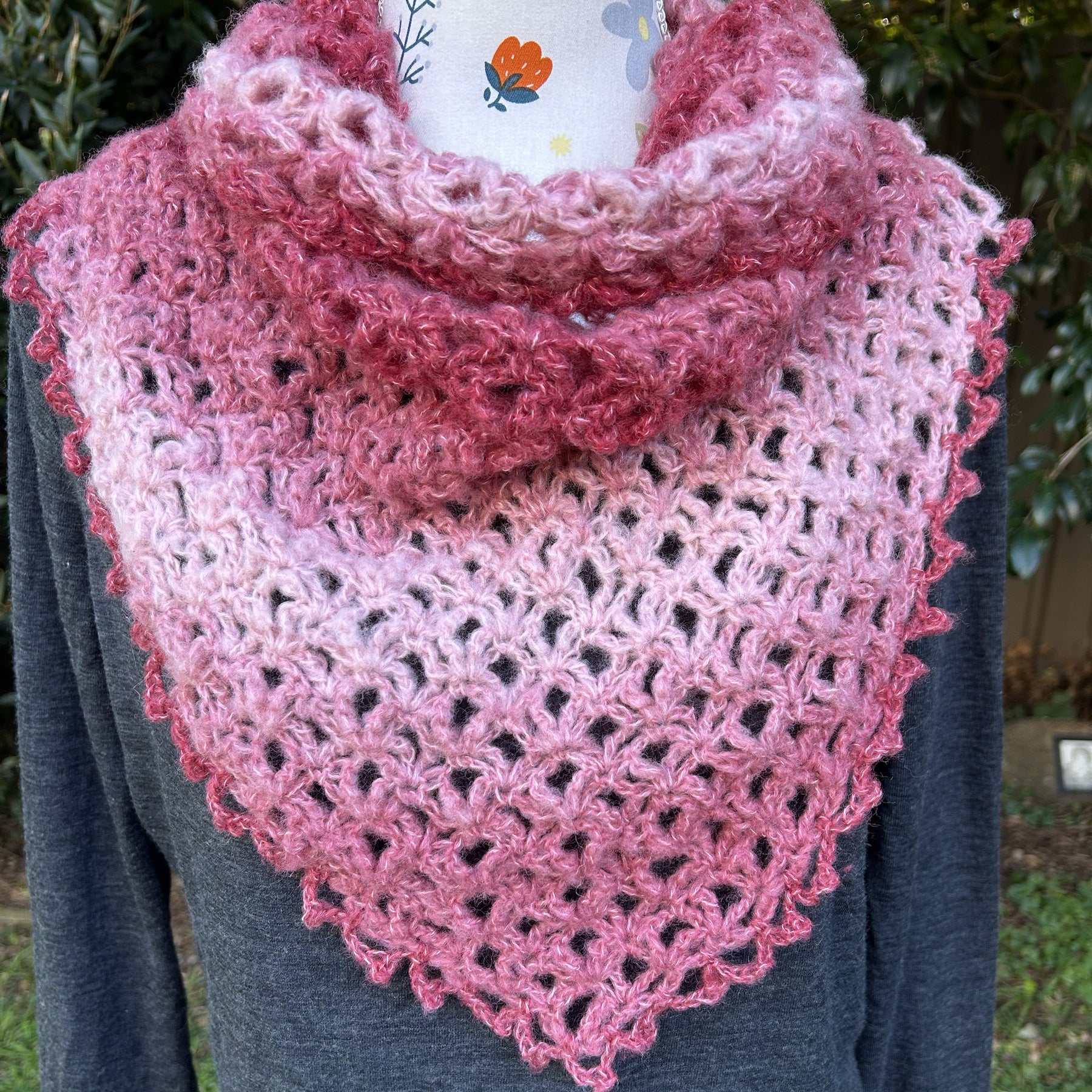 Light & Delicate Crochet Shawl