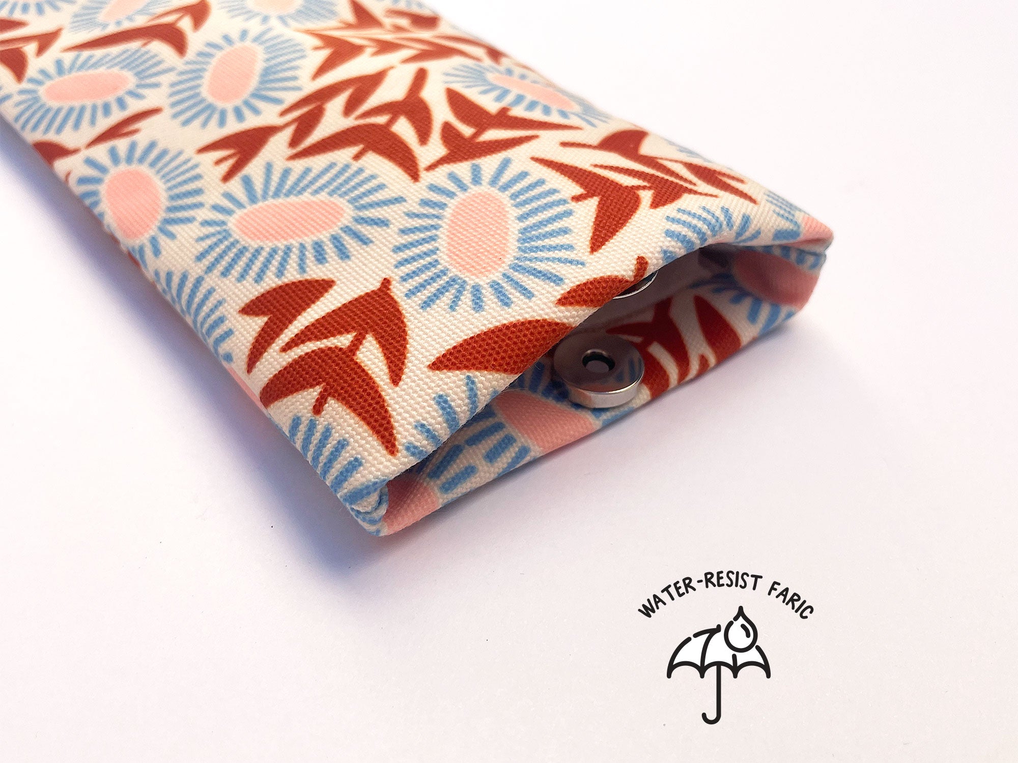 Fabric Glasses, Sunglasses Case, Handmade - Tiny Florals