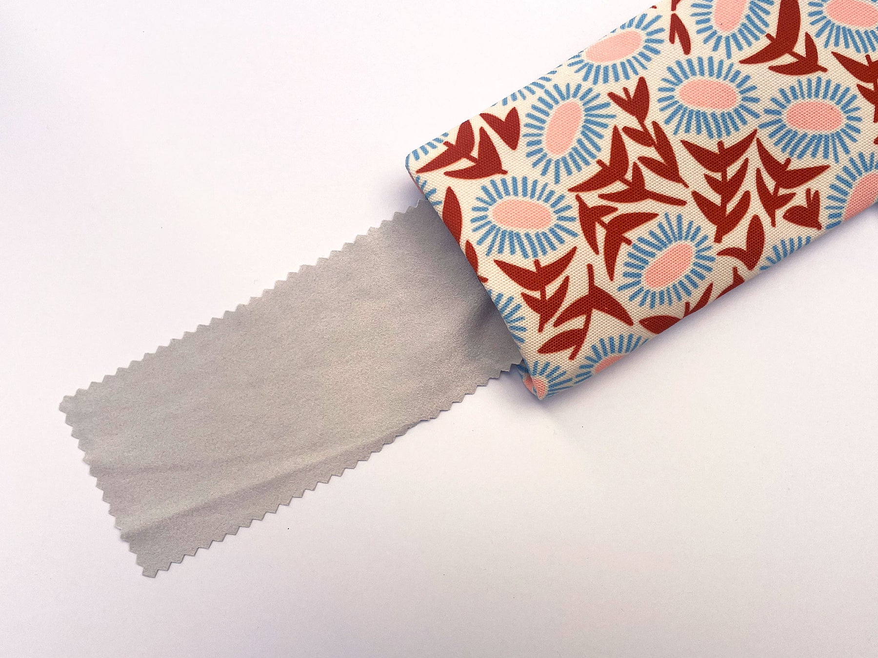 Fabric Glasses, Sunglasses Case, Handmade - Tiny Florals