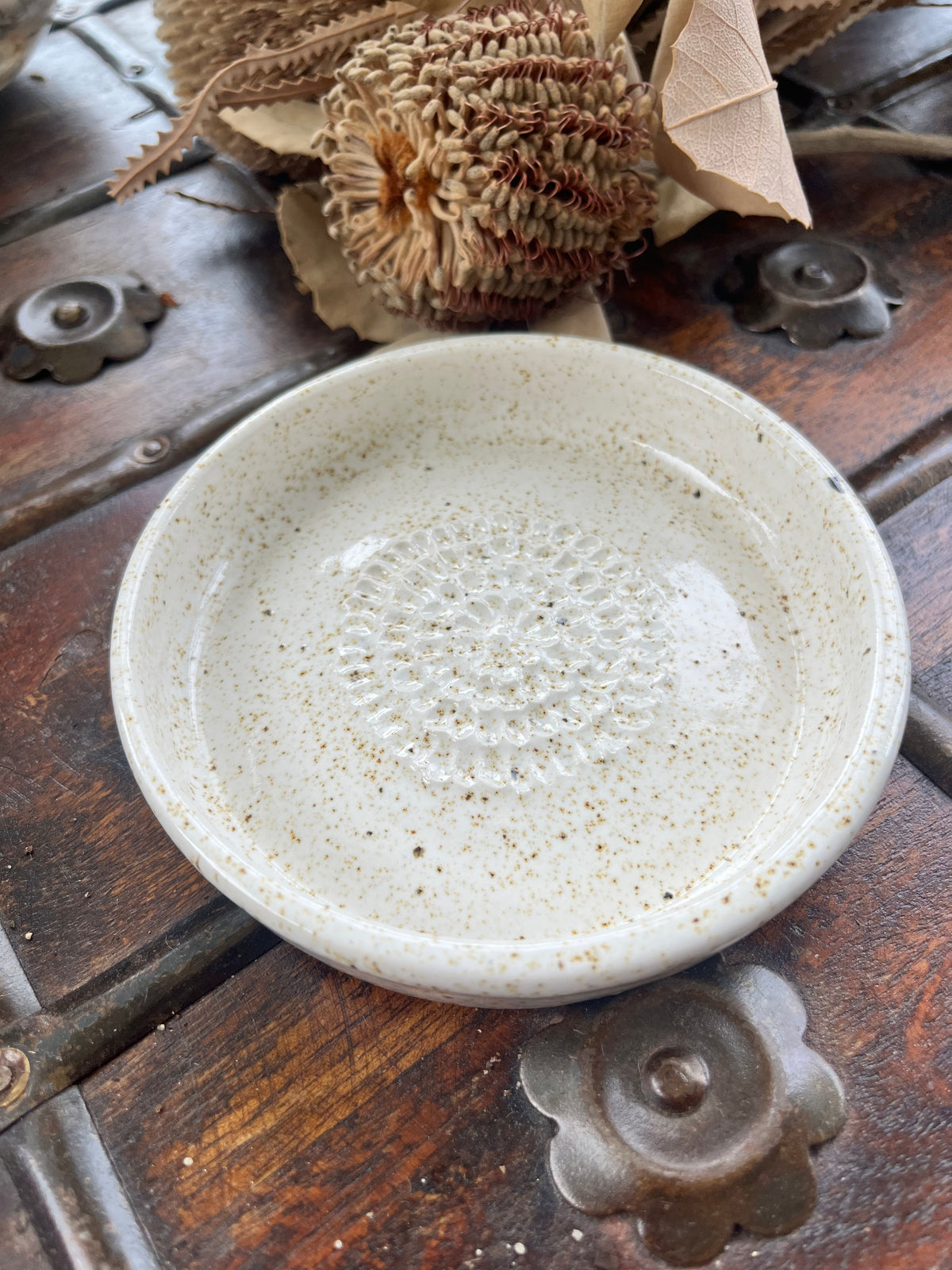 Ceramic Grater with Brush