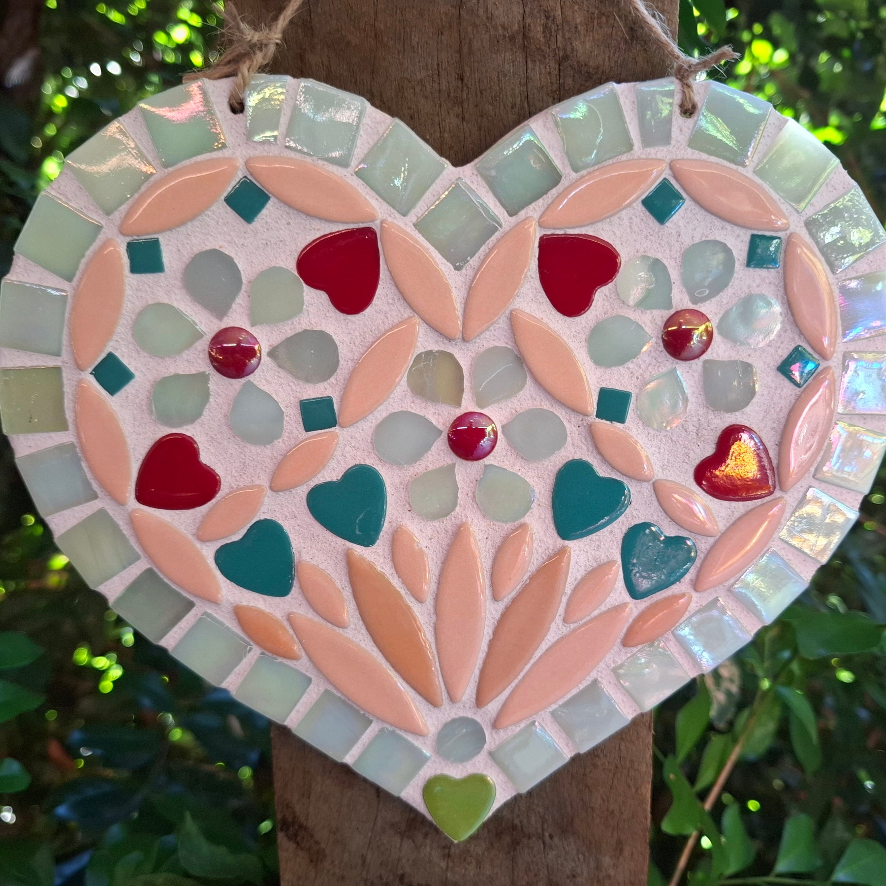 A Heart for Someone You Love - Glass PDF Mosaic