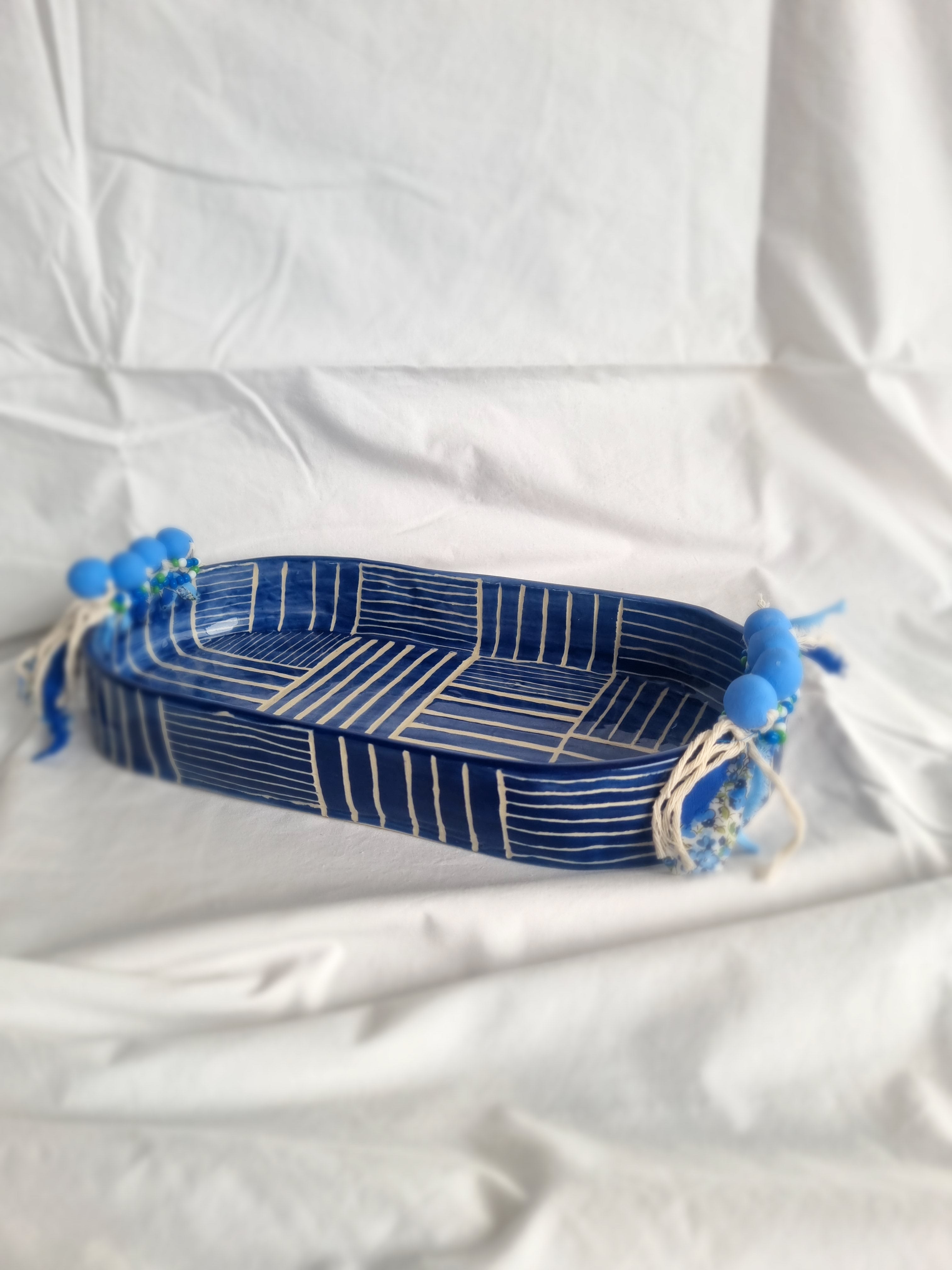 Handmade serving platter
