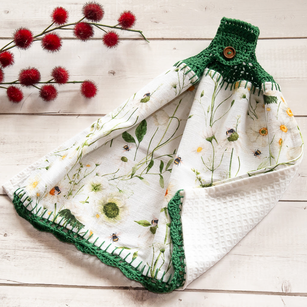 Hanging Tea Towels - Double Sided - Cotton