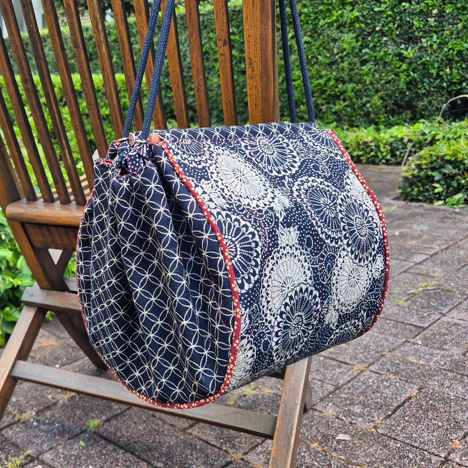 Large Knitting Project Bag – Convertible Shoulder Bag