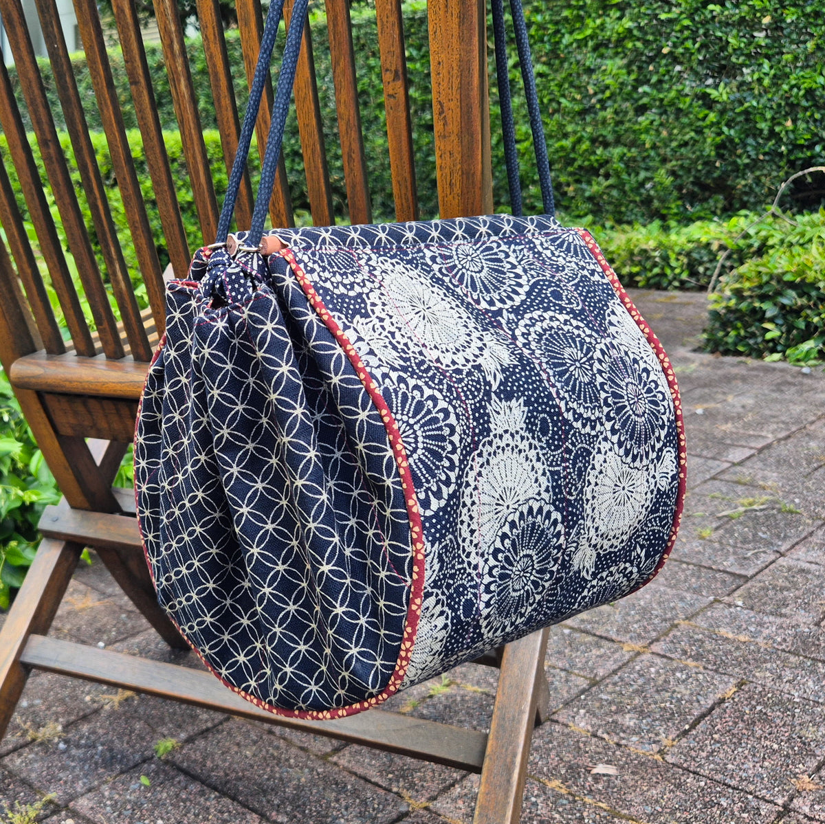 Large Knitting Project Bag – Convertible Shoulder Bag