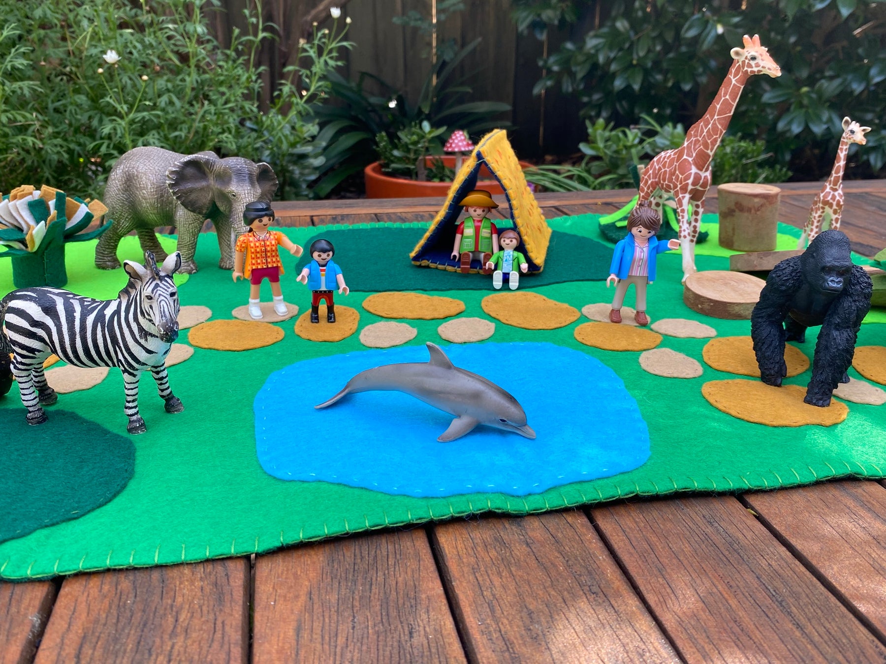 Play Felt Mat Large - Explore the outdoors #3