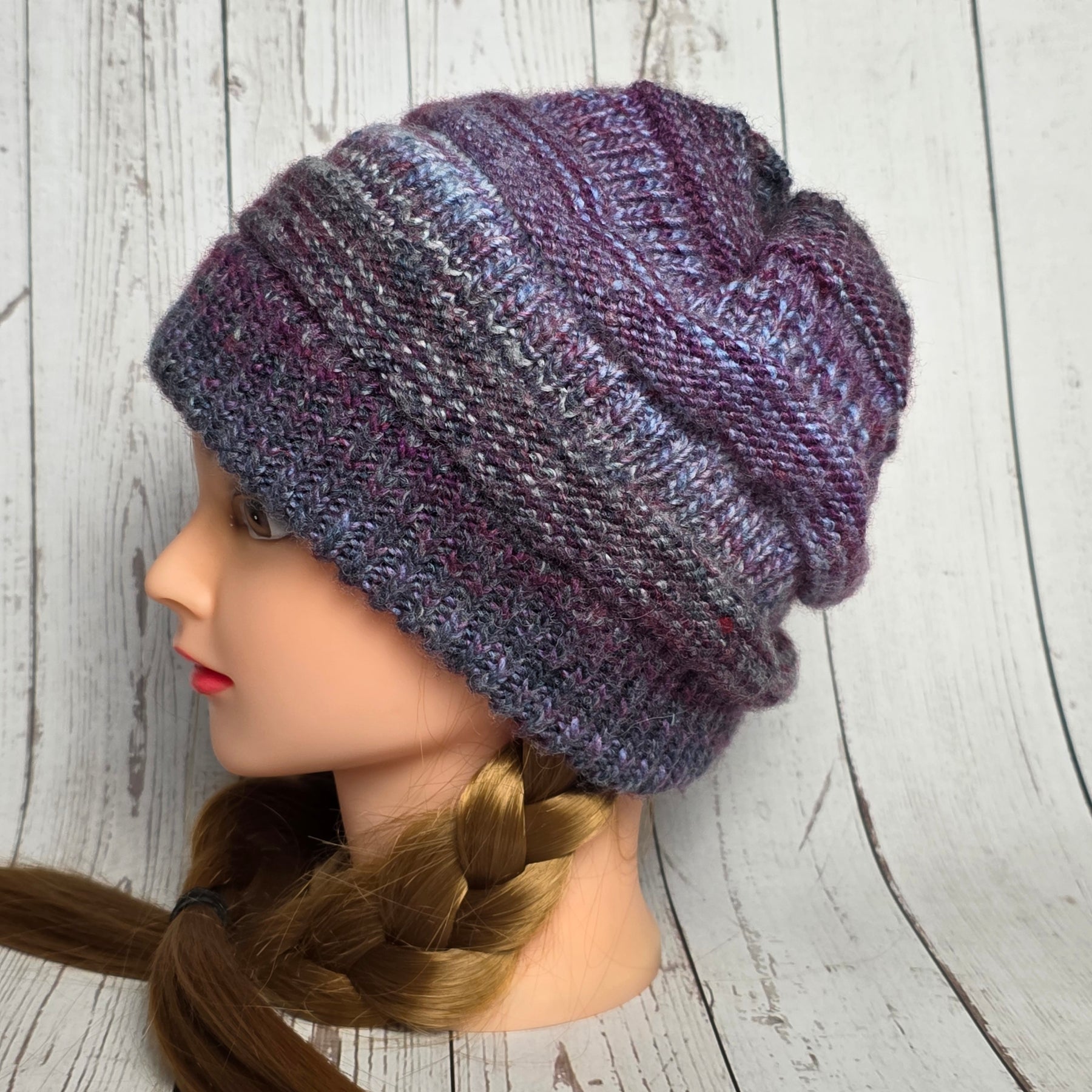 Hand Knitted Slouchy Beanie