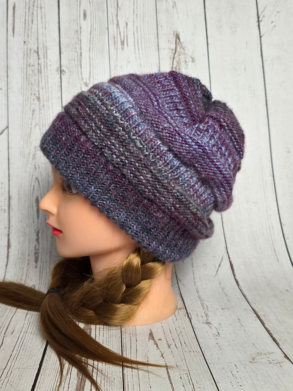 Hand Knitted Slouchy Beanie