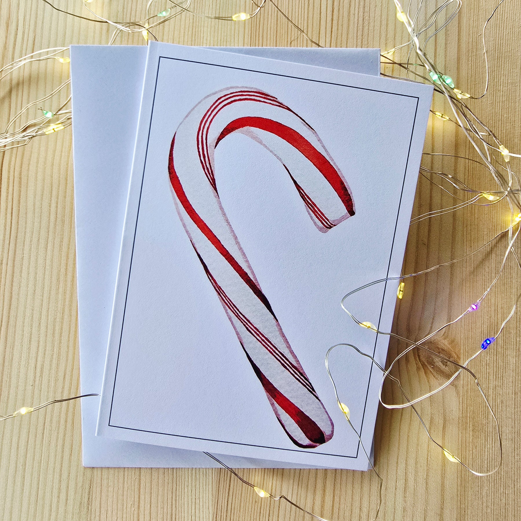 Christmas Ornaments Gift Wrap and Card Set
