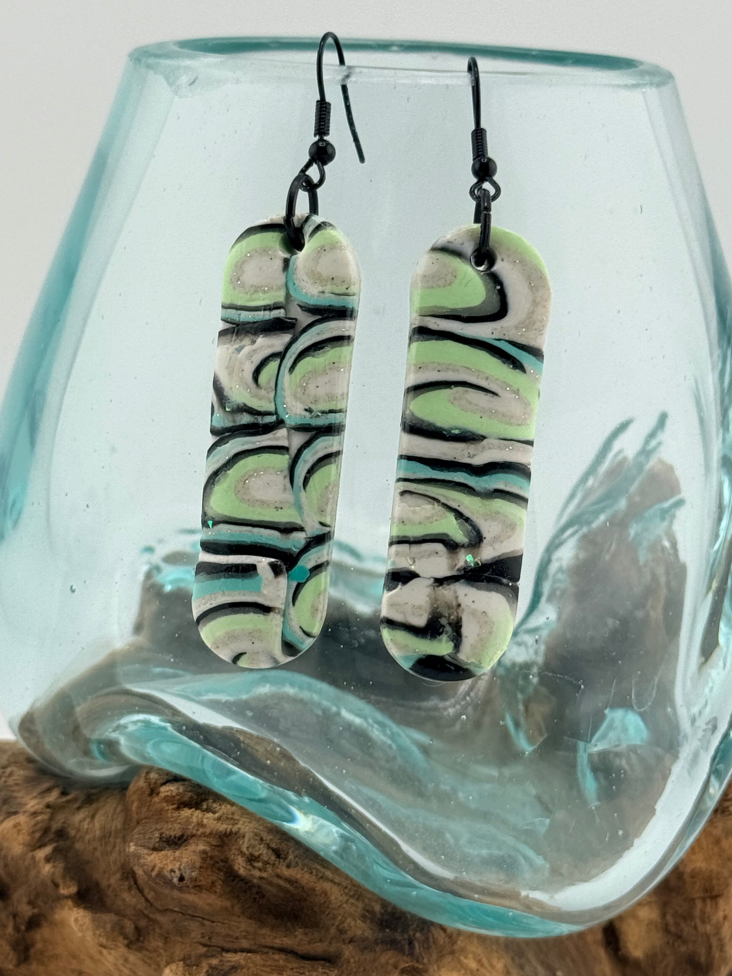 The Off Pattern Collection | Long Dangle Earrings