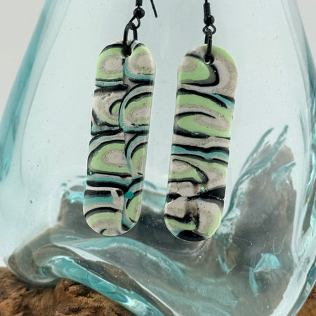 The Off Pattern Collection | Long Dangle Earrings