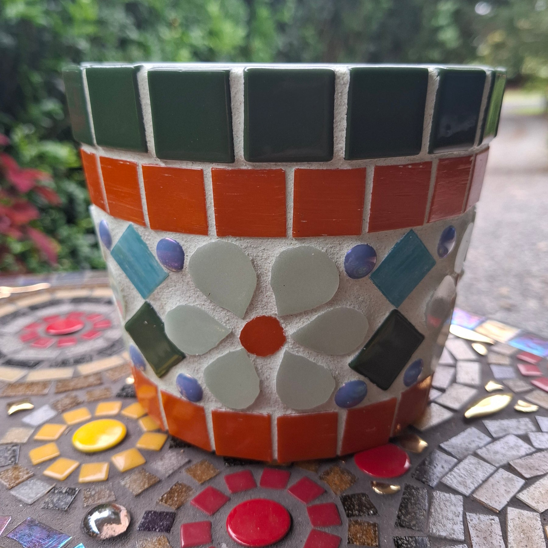 Gone Potty - Mosaic small pot