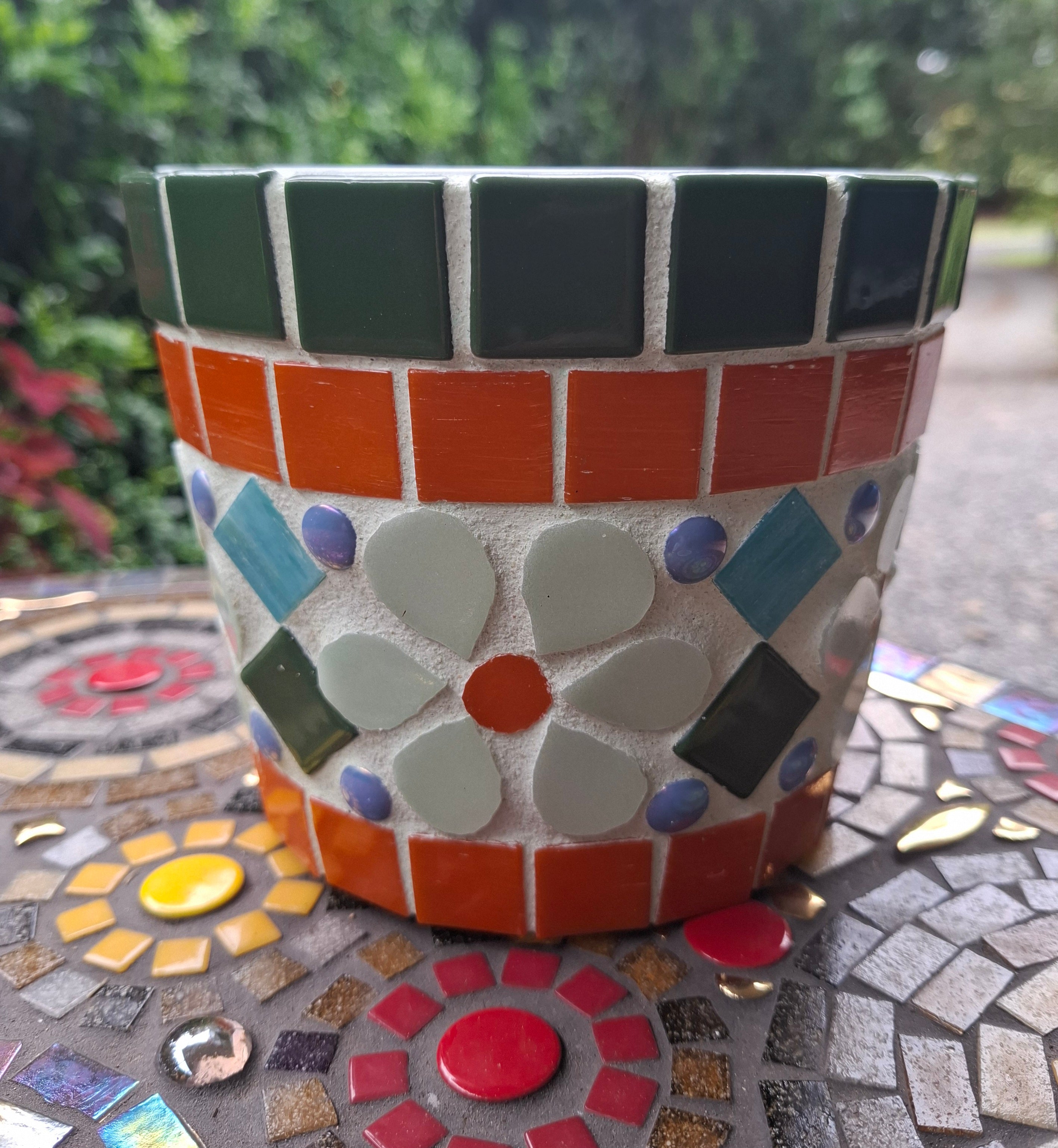Gone Potty - Mosaic small pot