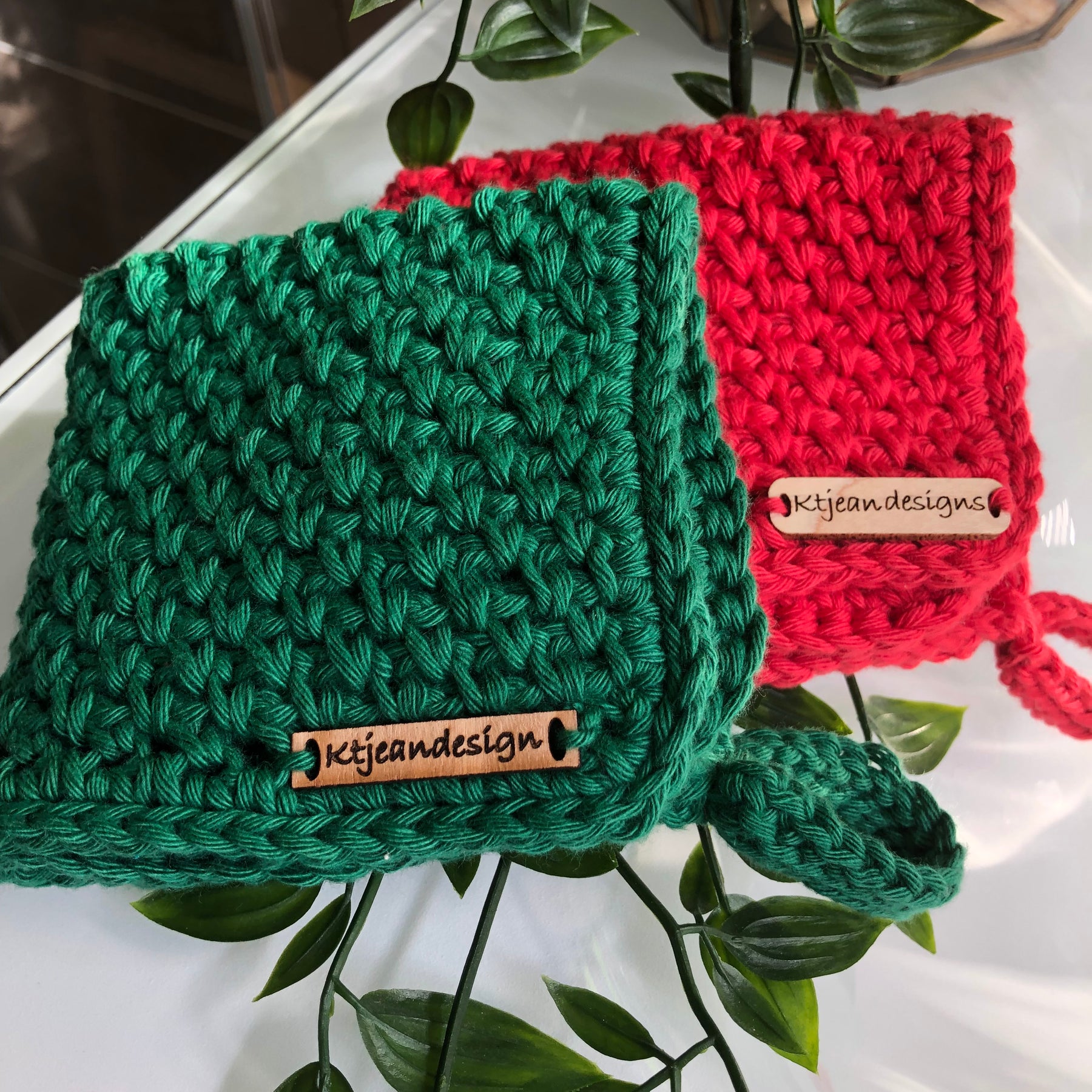 Reusable Cotton Wash Cloths - Set 3