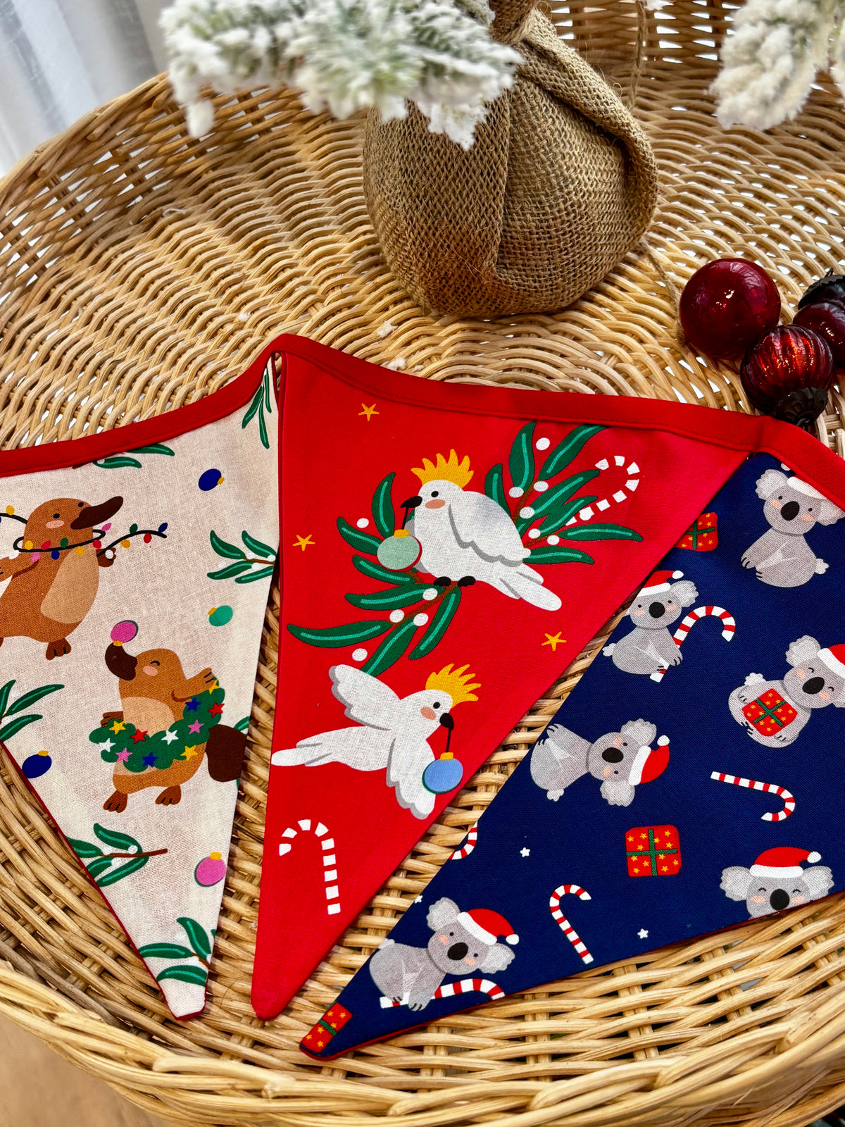 Christmas Australiana Bunting