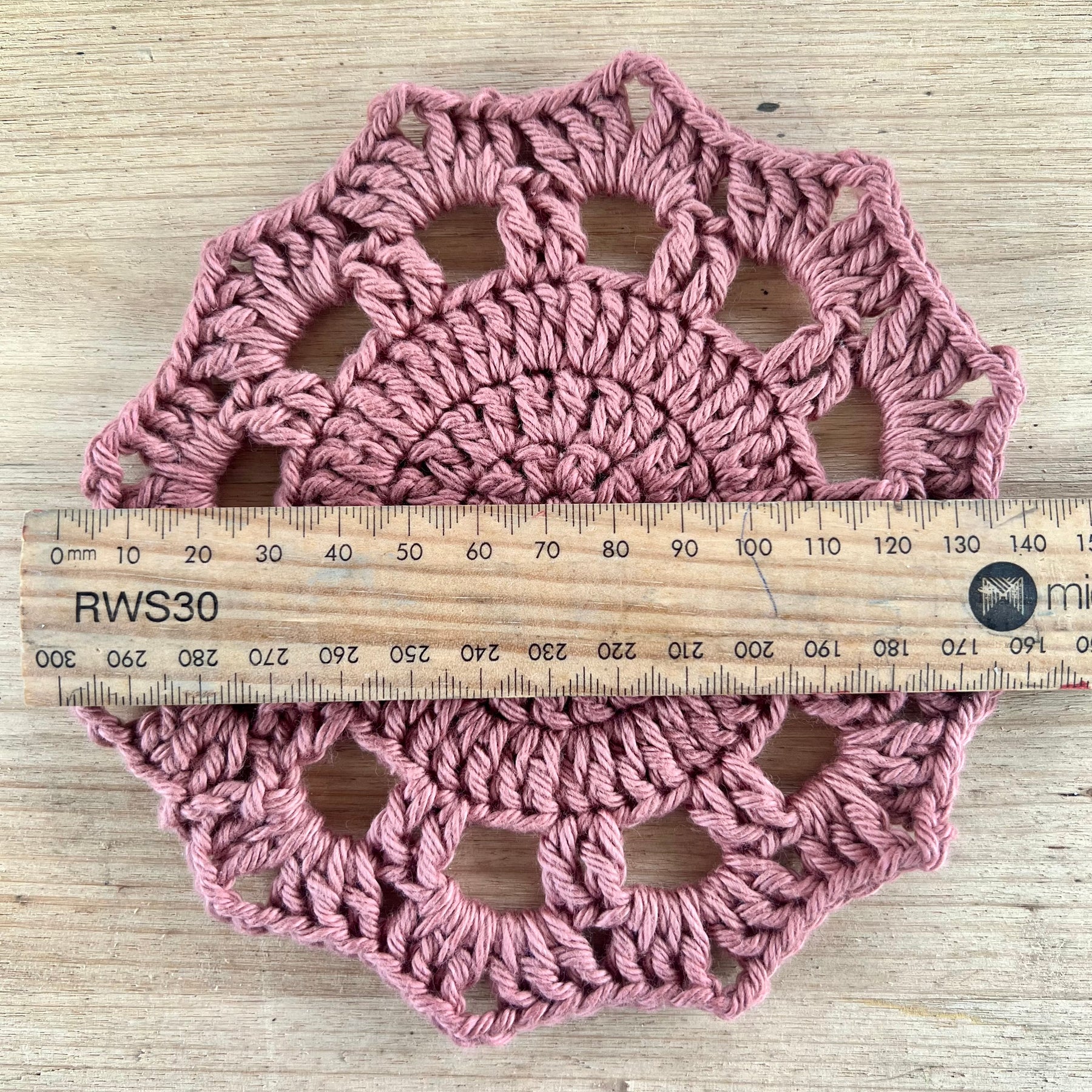 Coastal Kitchen Gift Set, Handmade Crochet Tea Towel & Coasters