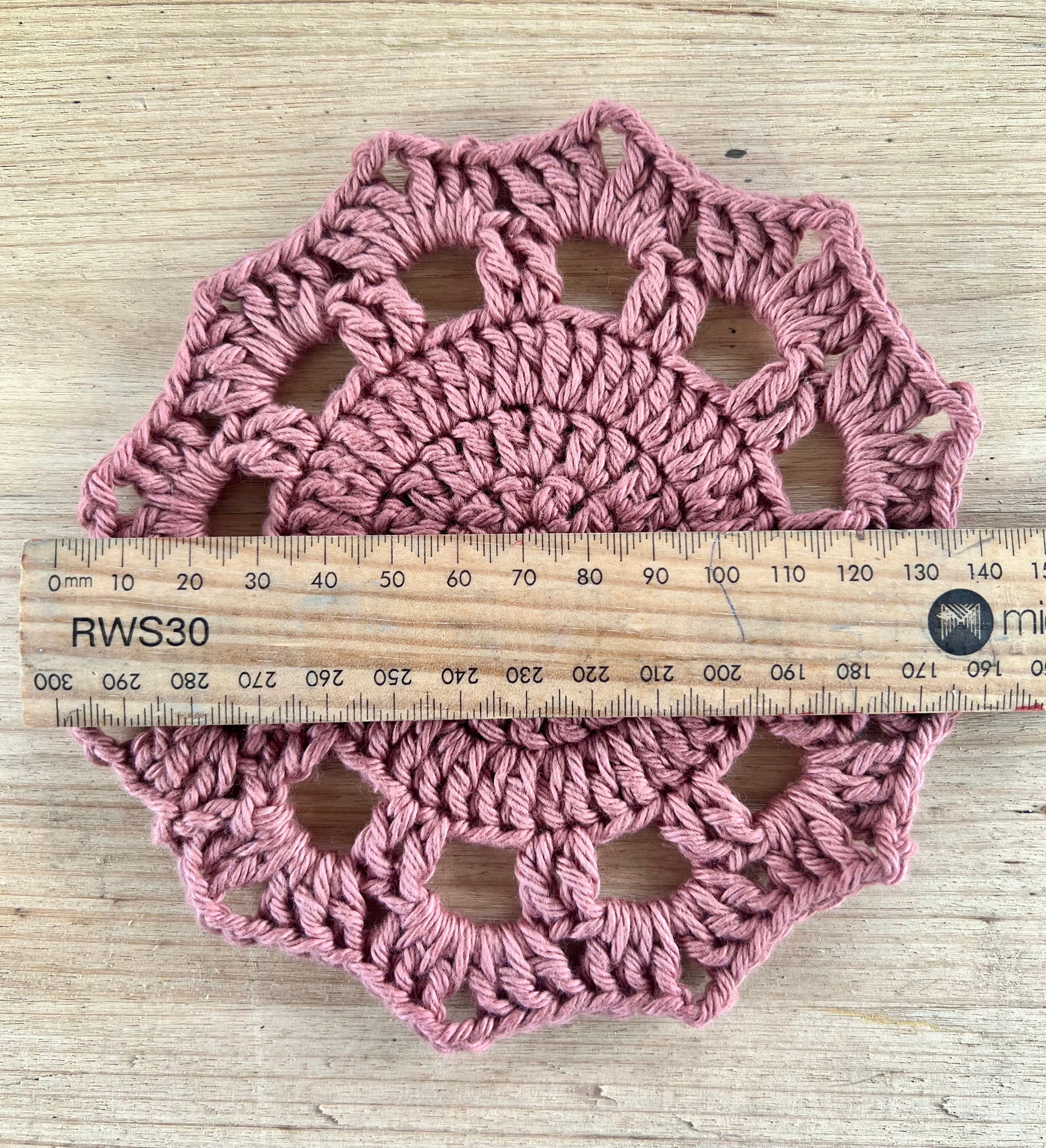 Coastal Kitchen Gift Set, Handmade Crochet Tea Towel & Coasters