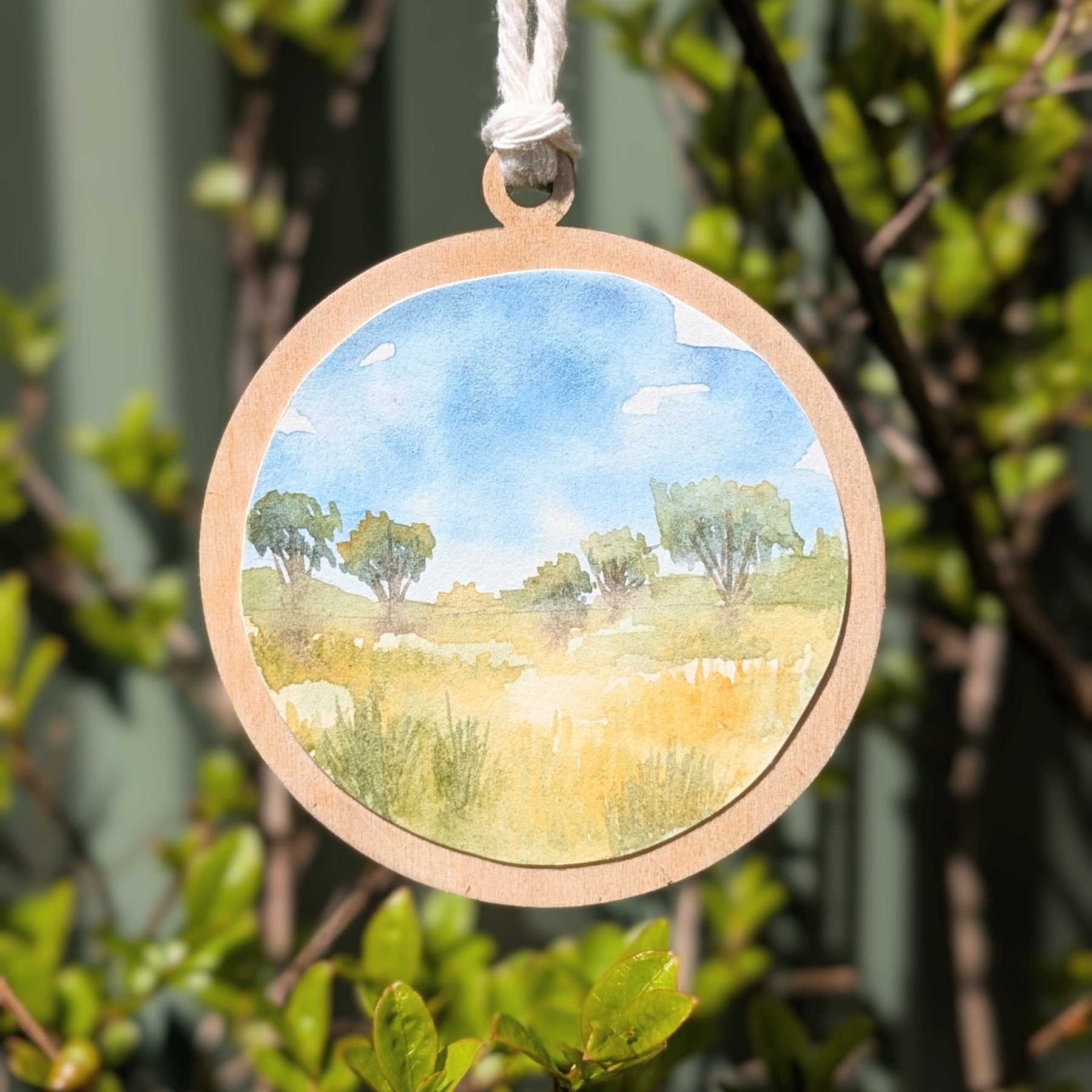 Australian Landscape Christmas Decorations – Baubles Set of 3