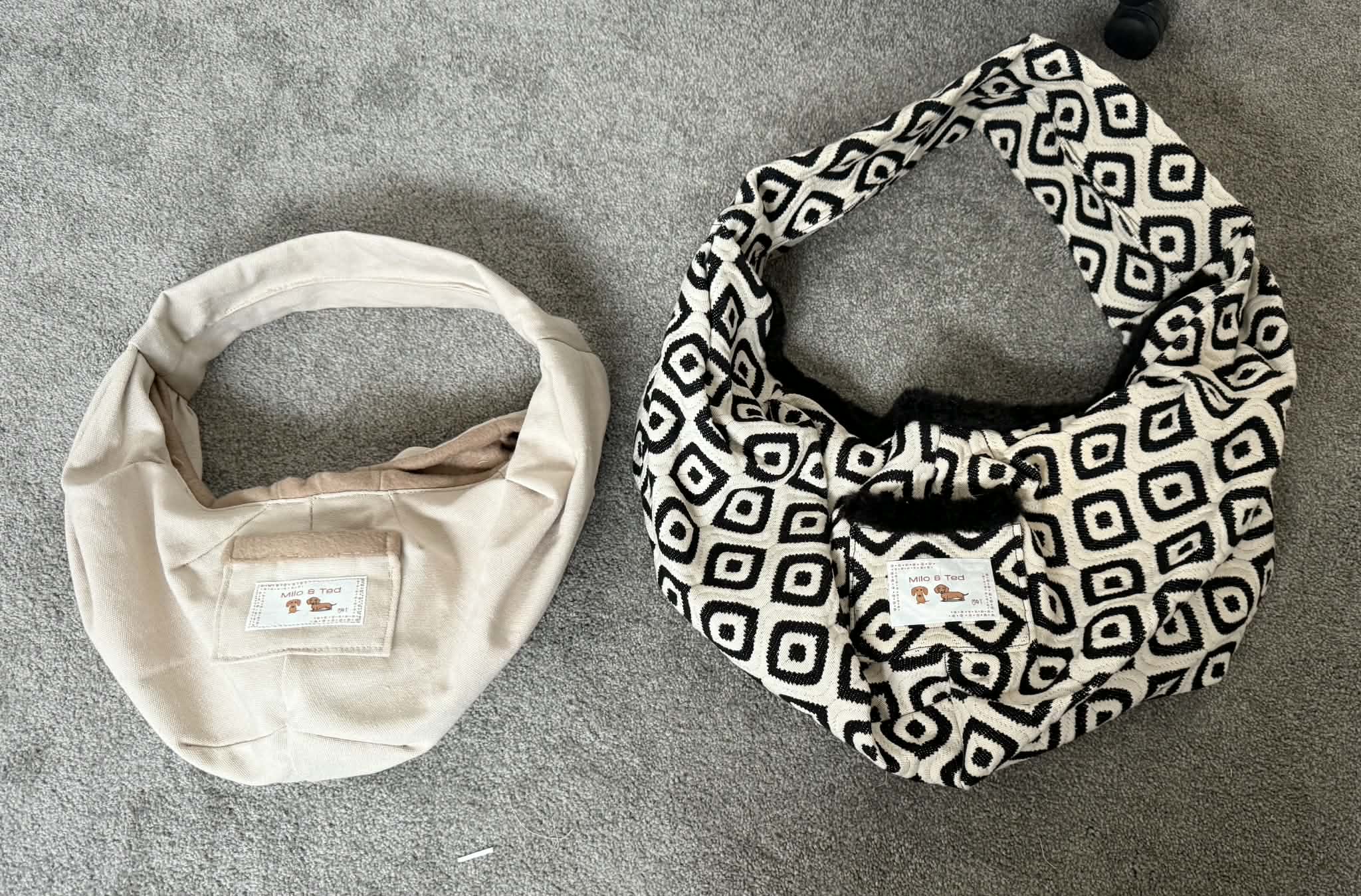 The Tediroo Sling - Pet carrier for dog, cat, rabbit, sling, bag, carry bag.