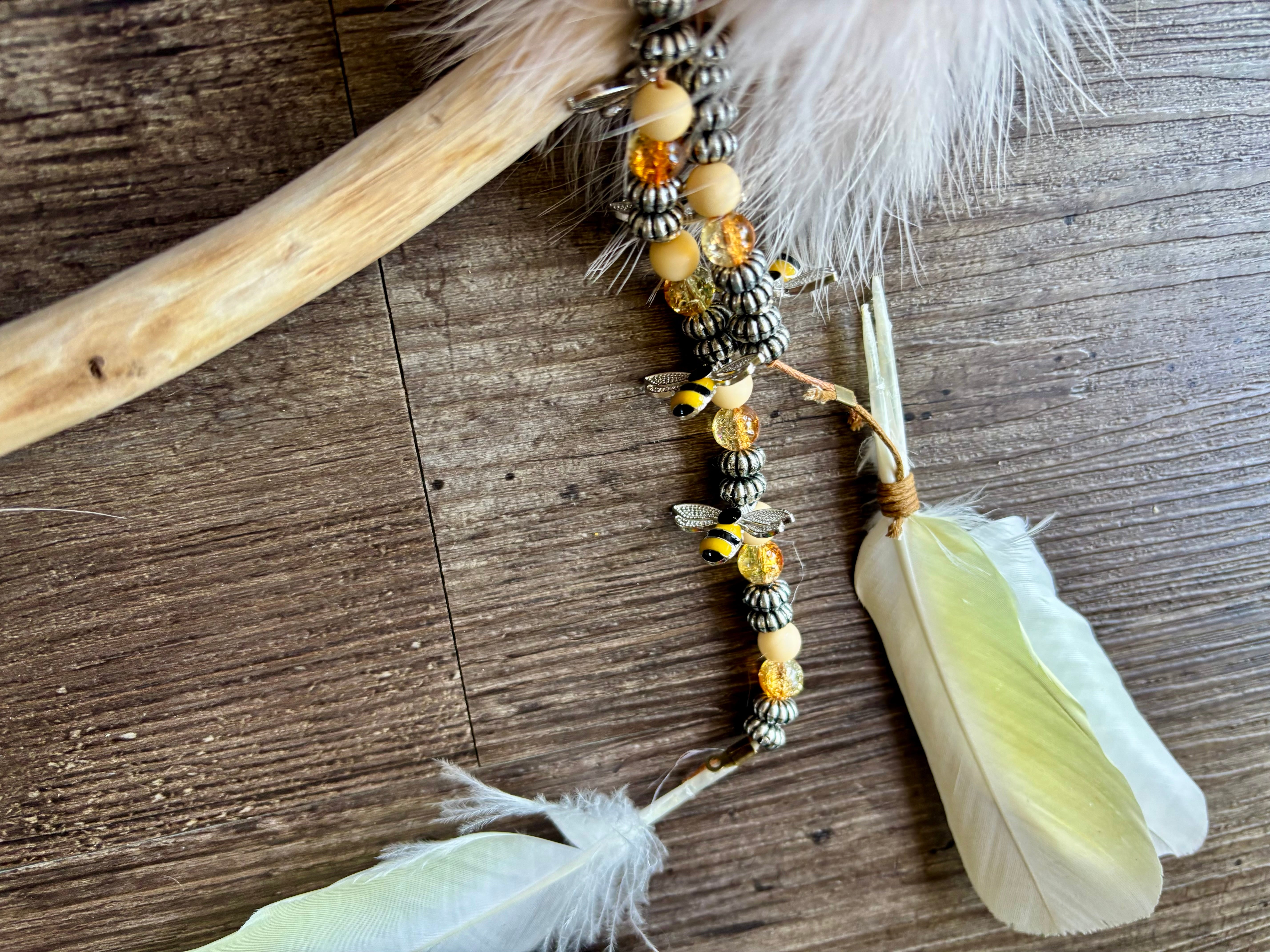 Handmade Goat Hide Rattle – One of a Kind