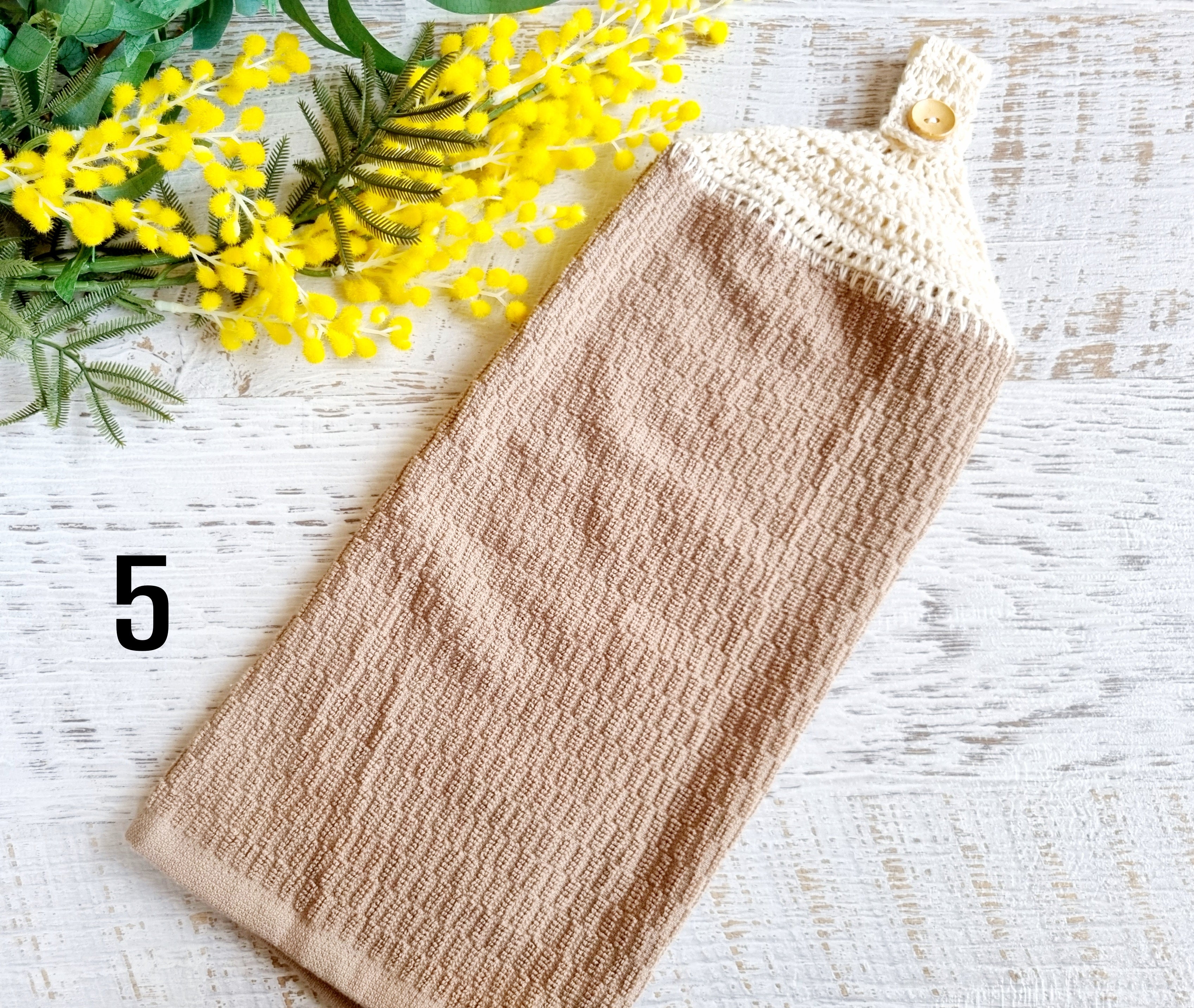 Kitchen Hand Towel | Hanging | Cotton | SINGLE LAYER | 9 Styles - 1-9