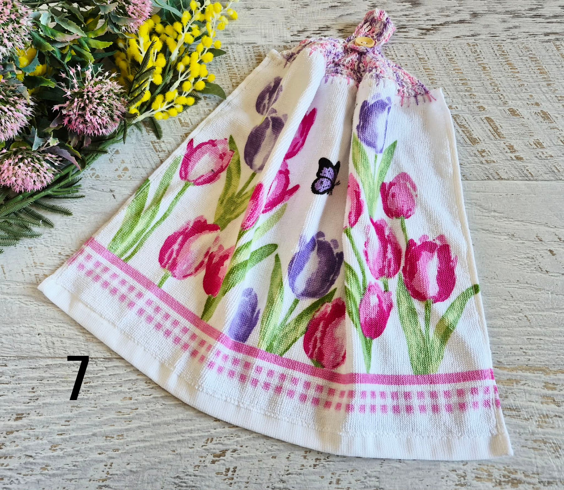 Kitchen Hand Towel | Hanging | Cotton | SINGLE LAYER | 9 Styles - 1-9