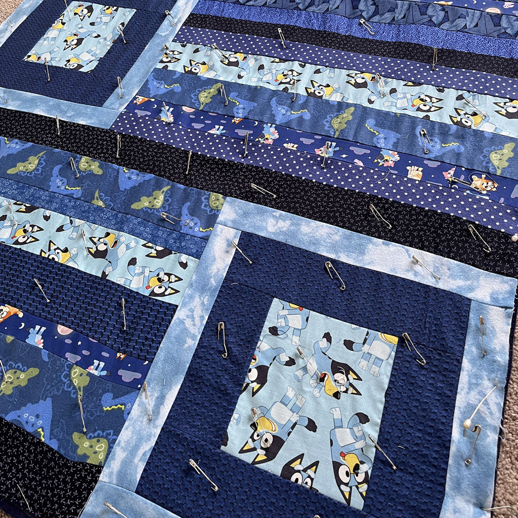 Snuggle rug, Bluey, Dinosaurs, handmade,