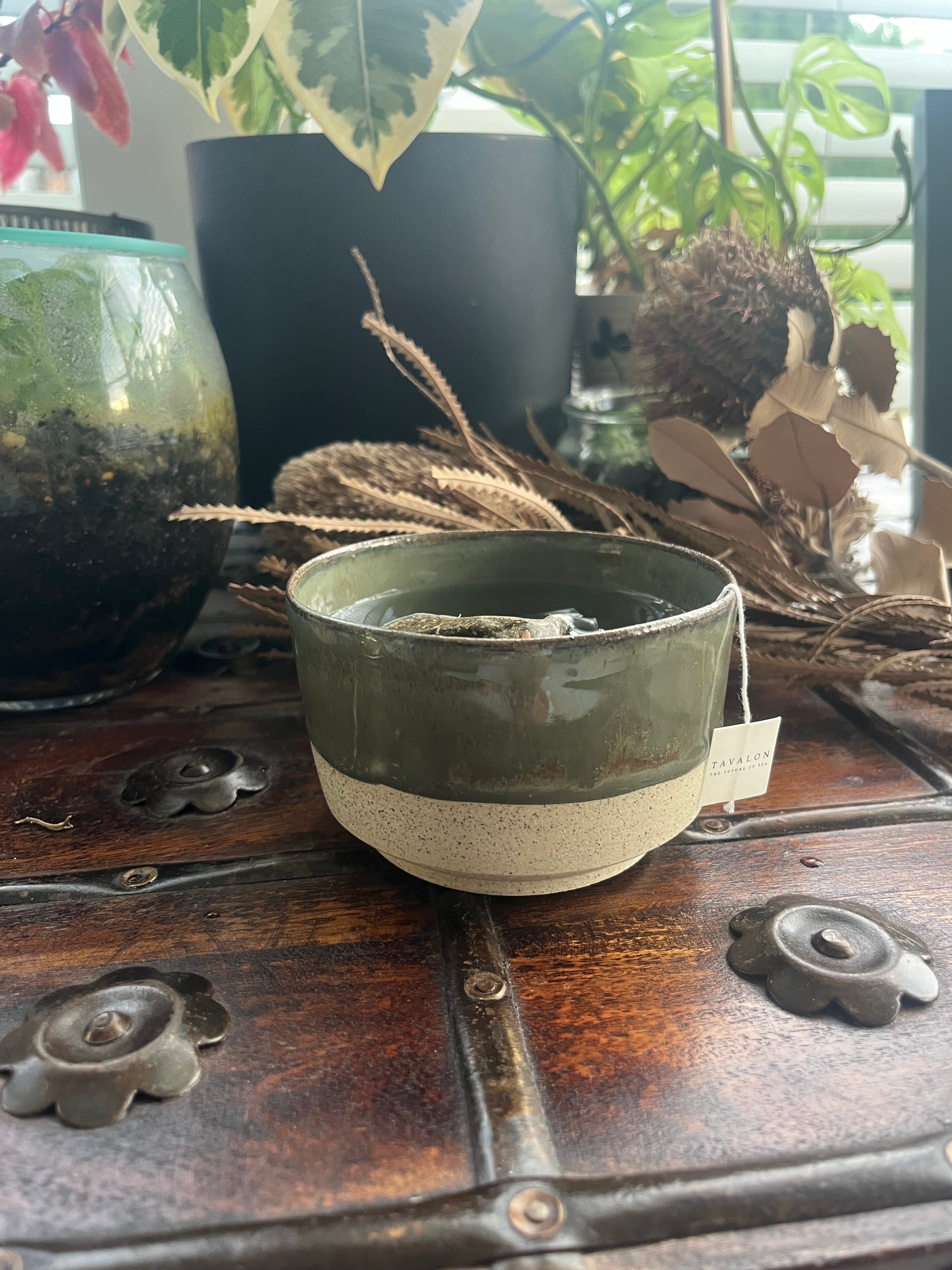 Versatile Forest Green Hug Mug / Bowl / Tea Light Holder