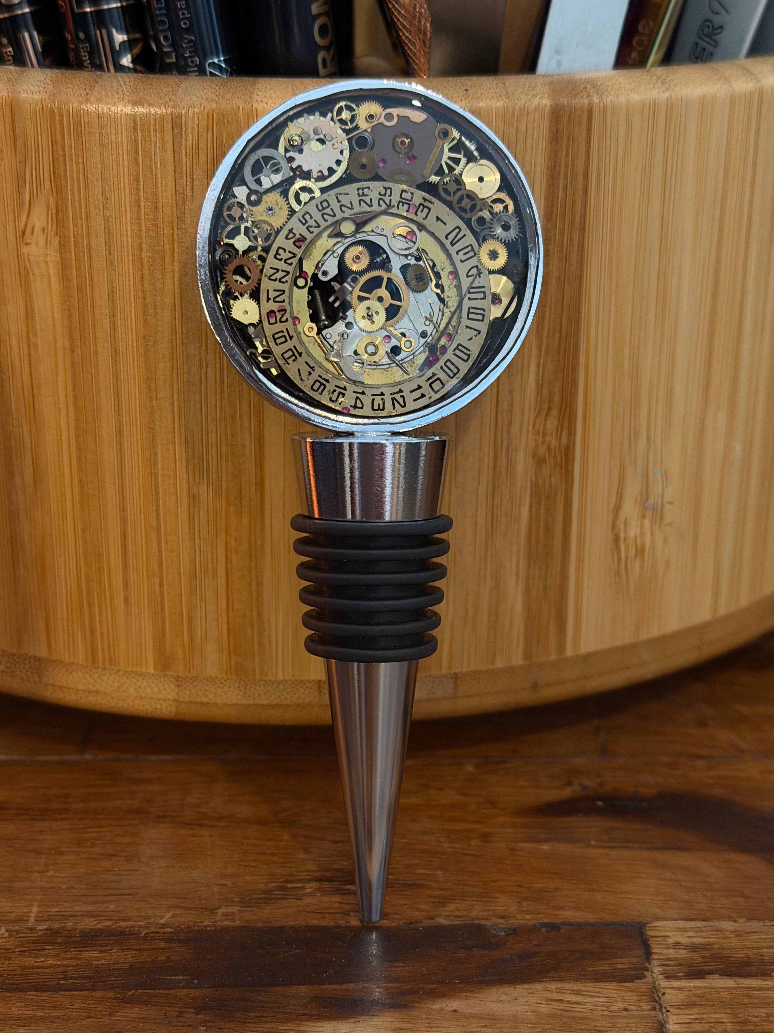 Steampunk Bottle Stopper