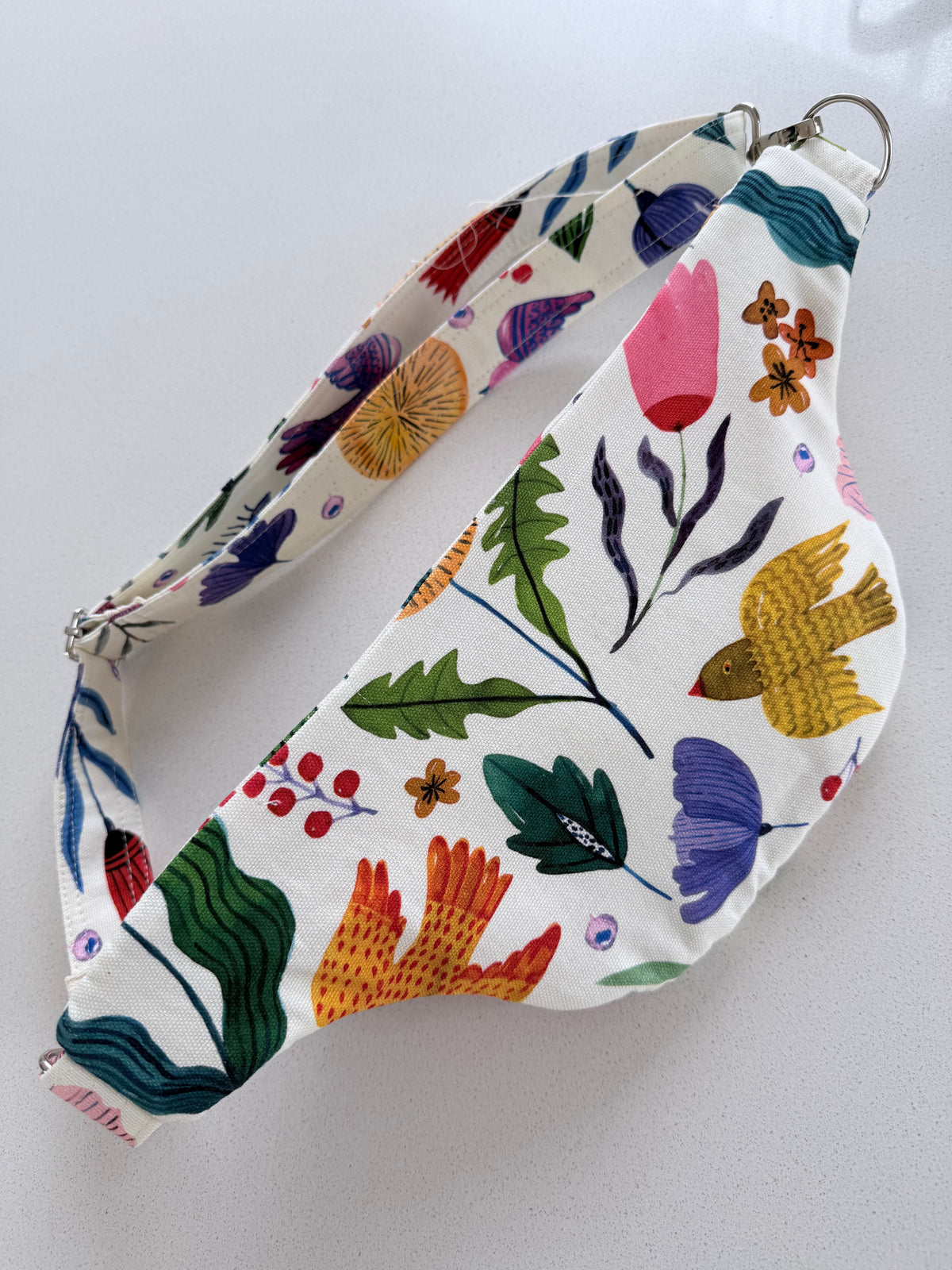 The Nomad ‘birds and flowers’ bum/hip/waist bag