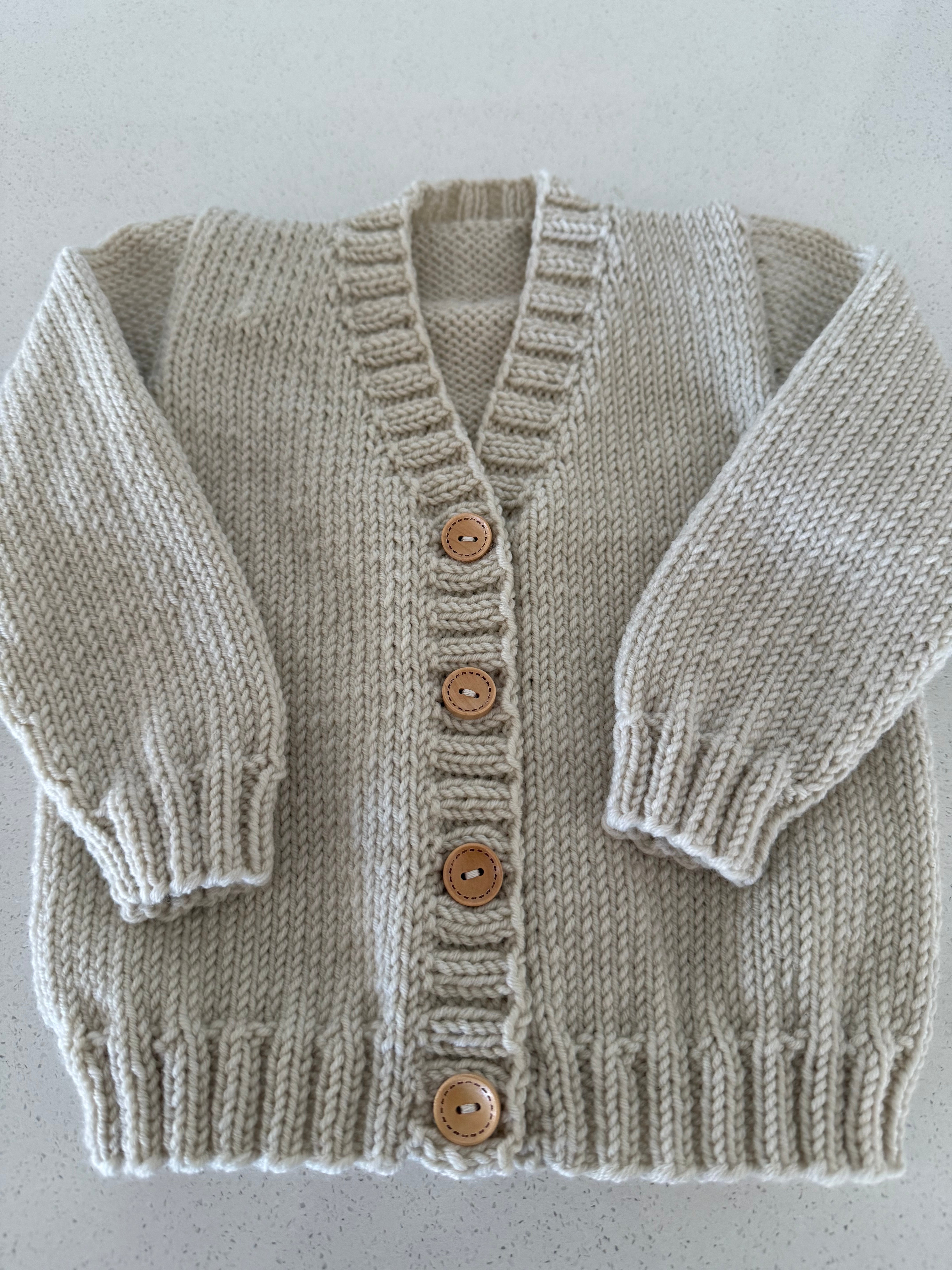 Baby Cardigan, Size 6-9 months