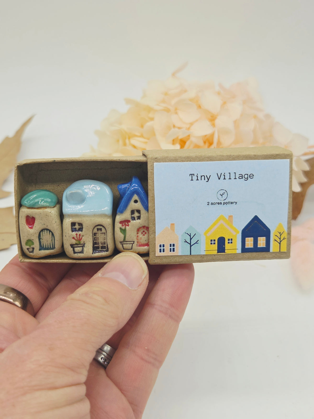 Tiny Ceramic Village - Bluebell Avenue