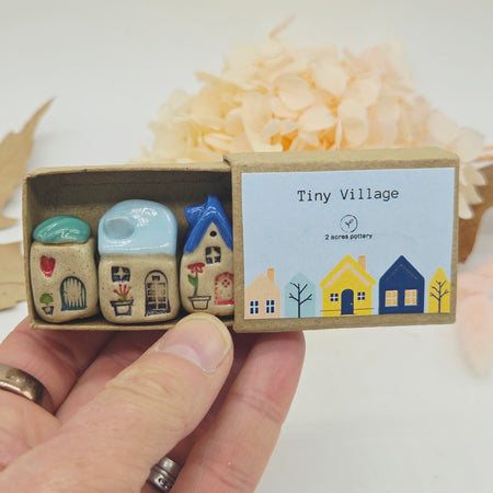 Tiny Ceramic Village - Bluebell Avenue