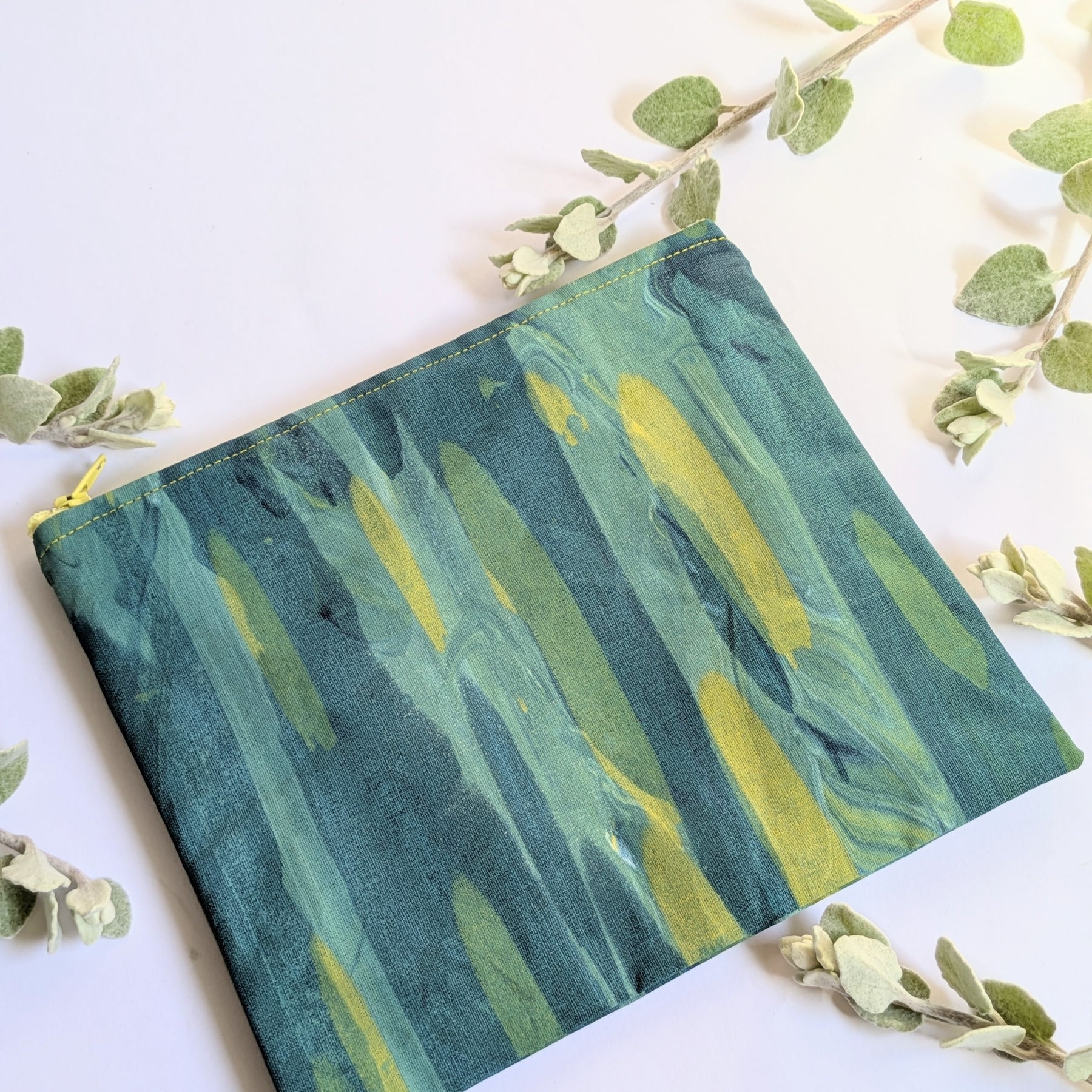 Hand Printed Fabric Pouches