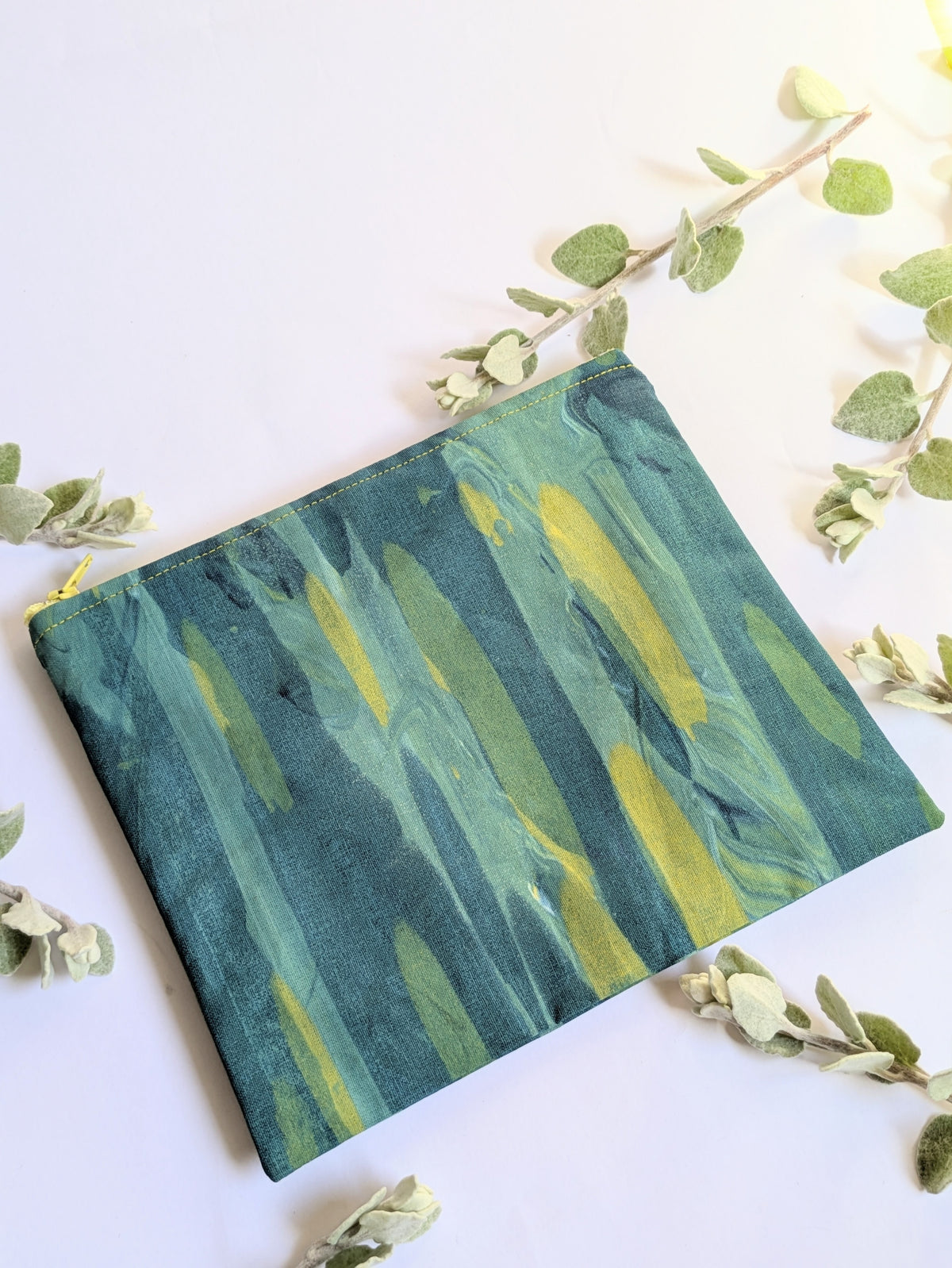Hand Printed Fabric Pouches