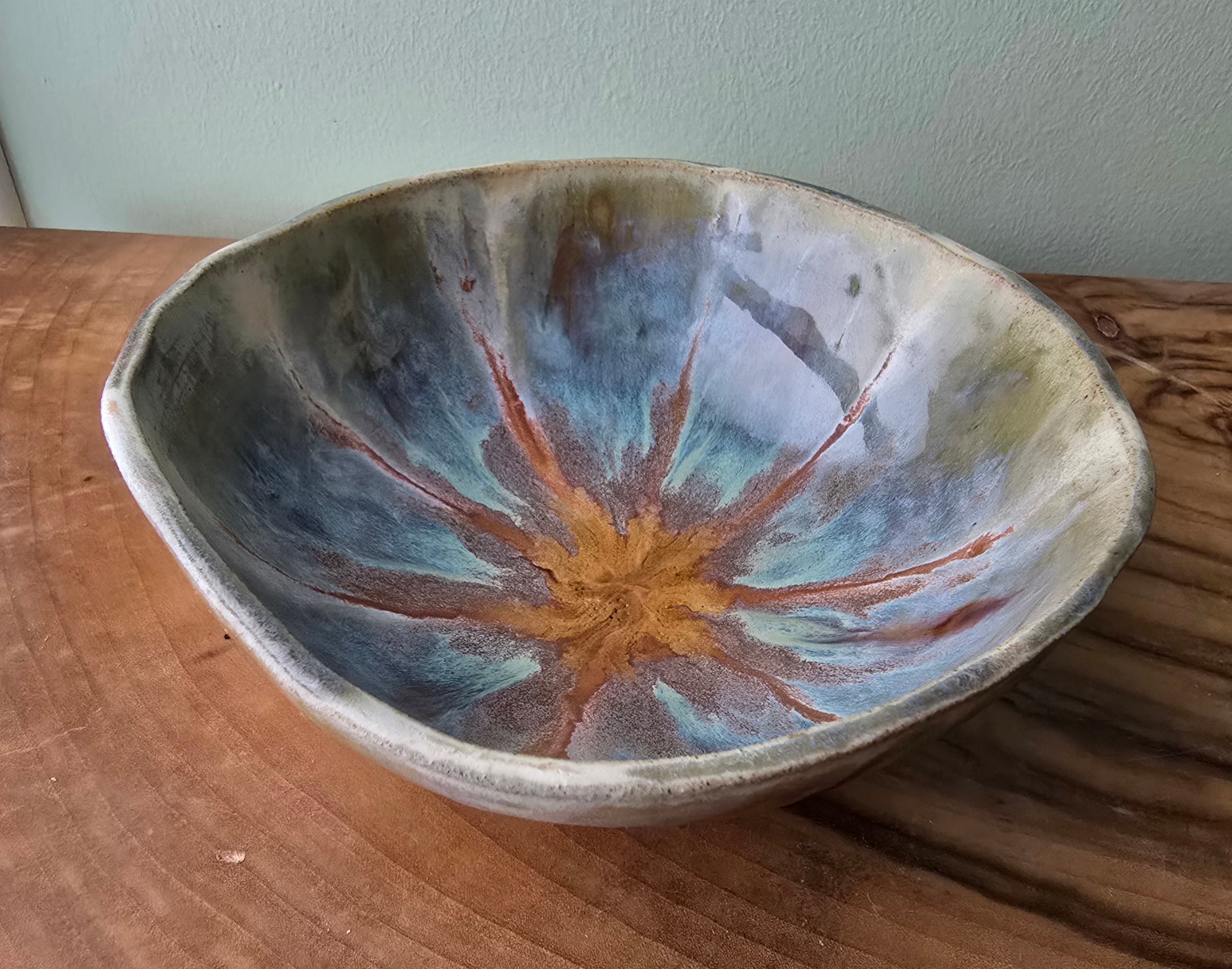 Earthy serving bowl
