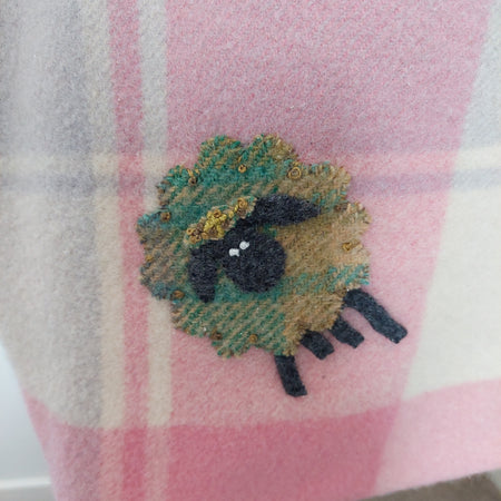 Vintage Woollen Australian Blanket Reversible Tote Bag