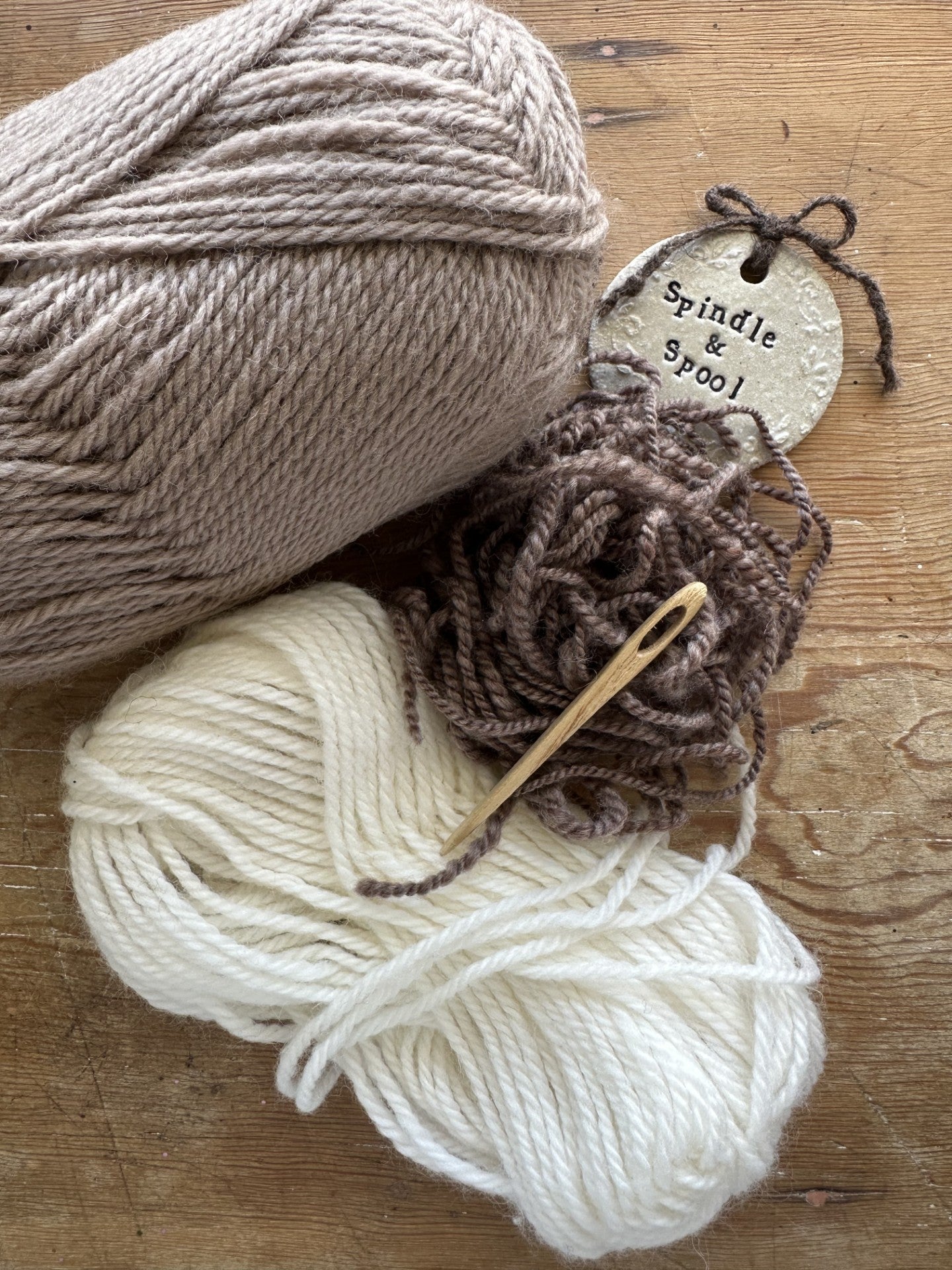‘Stripe’ Viking Nalbinding Wool Cowl or Neck Warmer
