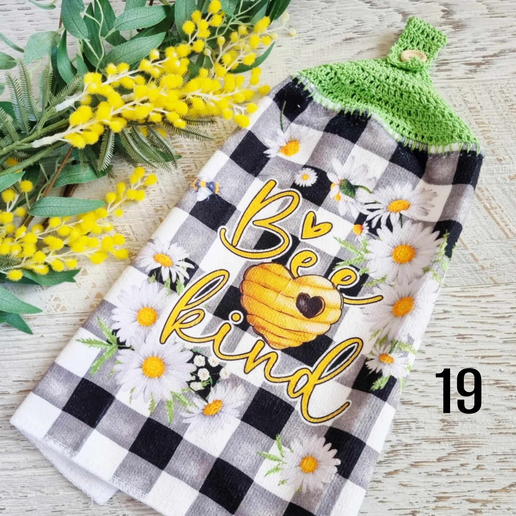 Kitchen Hand Towel | Hanging | Polyester Microfibre | SINGLE LAYER | 9 Styles - 19 - 27