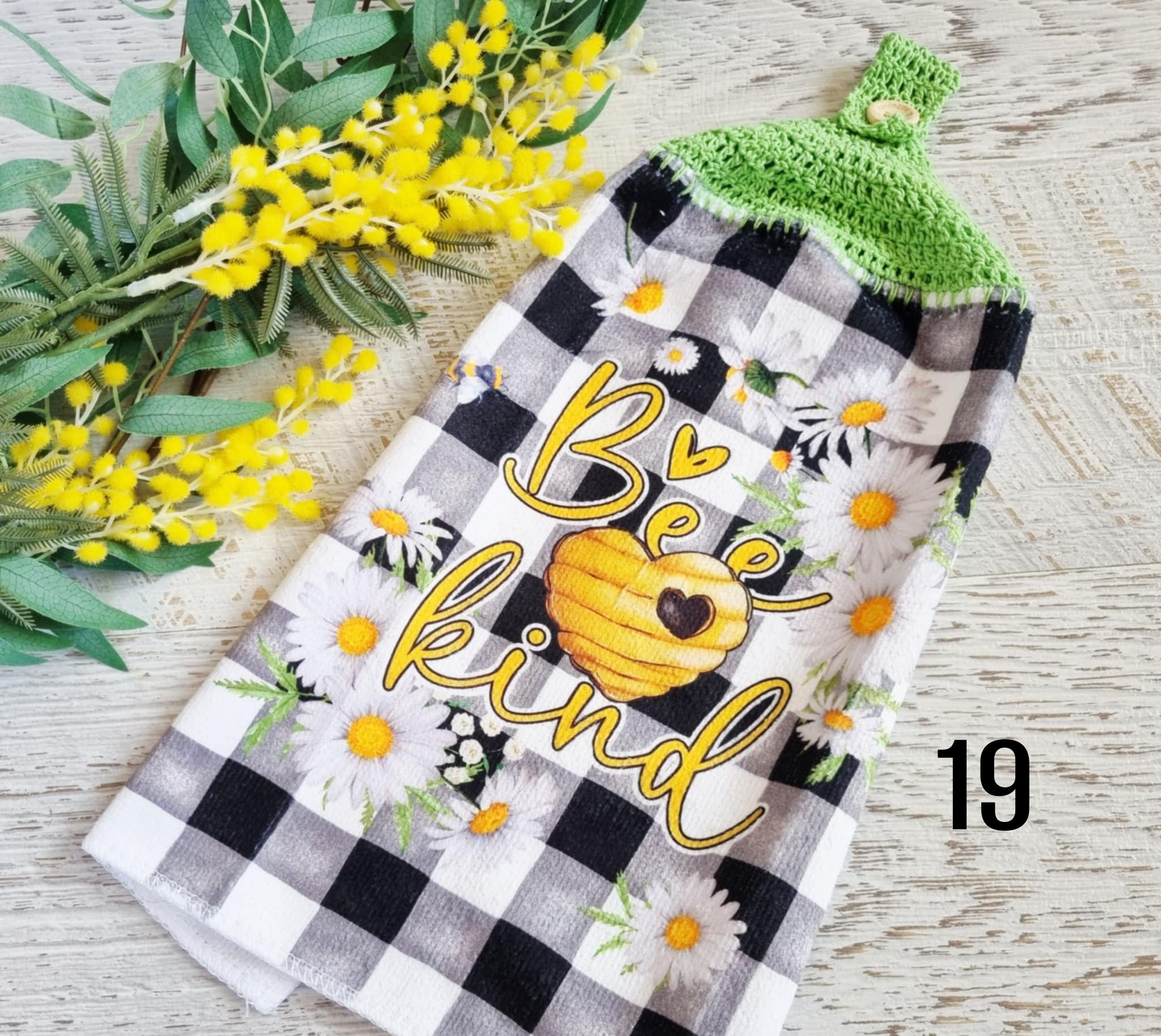 Kitchen Hand Towel | Hanging | Polyester Microfibre | SINGLE LAYER | 9 Styles - 19 - 27