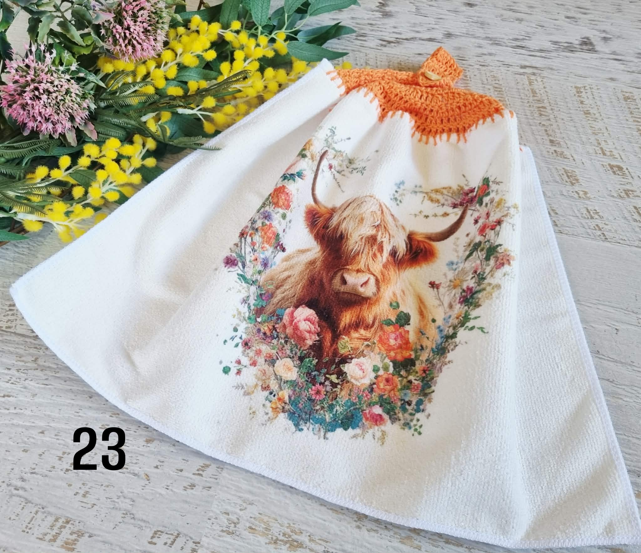 Kitchen Hand Towel | Hanging | Polyester Microfibre | SINGLE LAYER | 9 Styles - 19 - 27