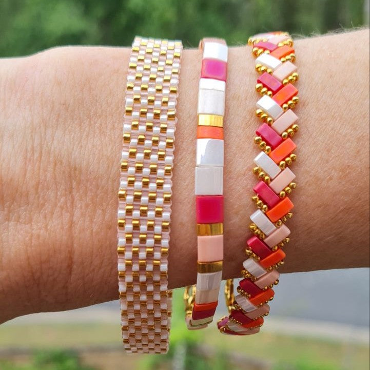 Stacked & Sorted Beaded Bracelet Set