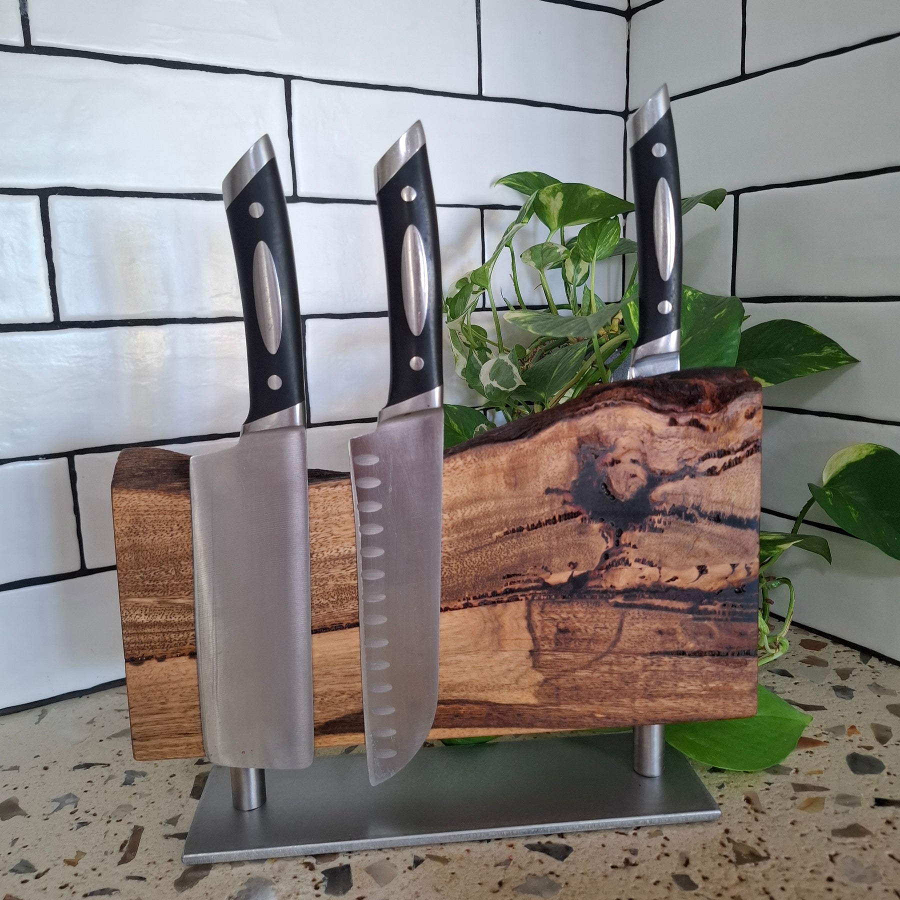 Handmade Australian Magnetic Knife Block