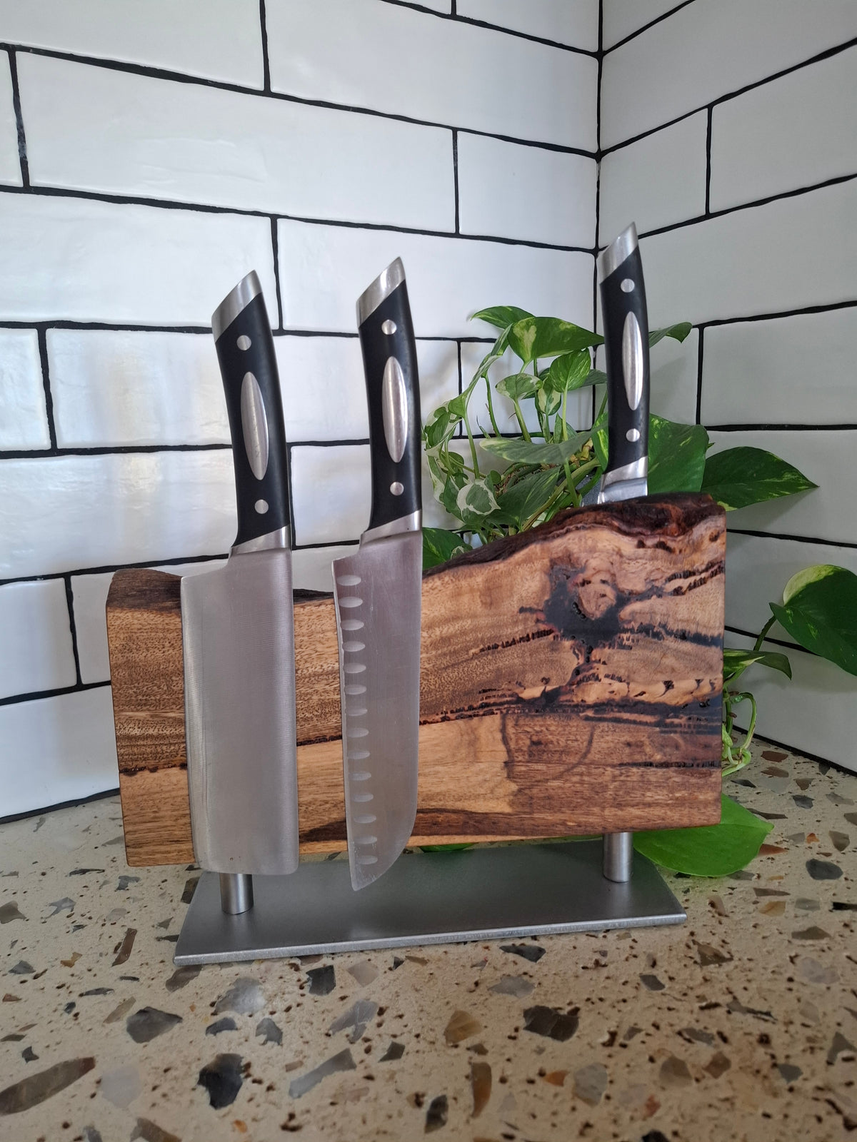 Handmade Australian Magnetic Knife Block