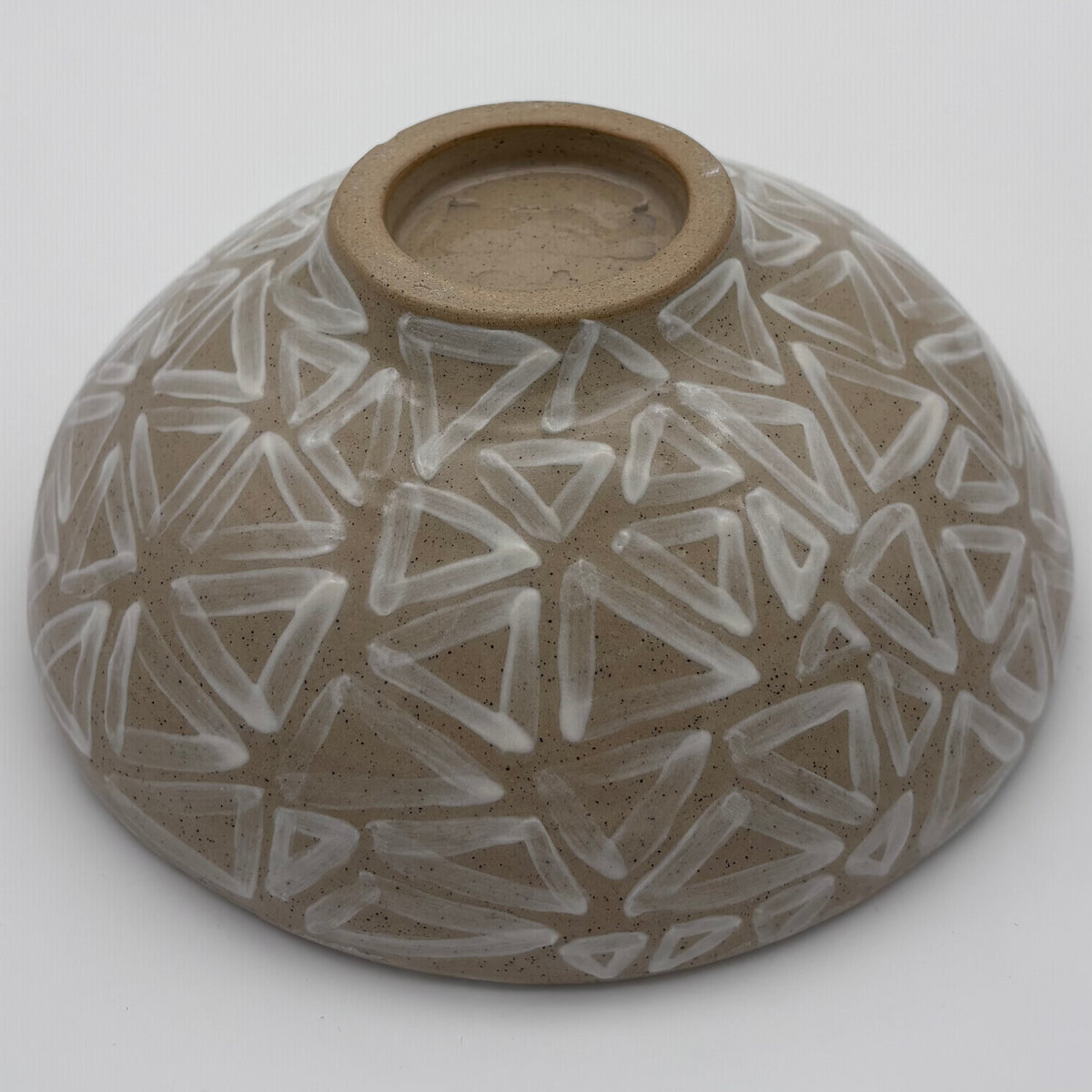 Unique Ceramic Serving Bowl - Hand Painted by Giulia