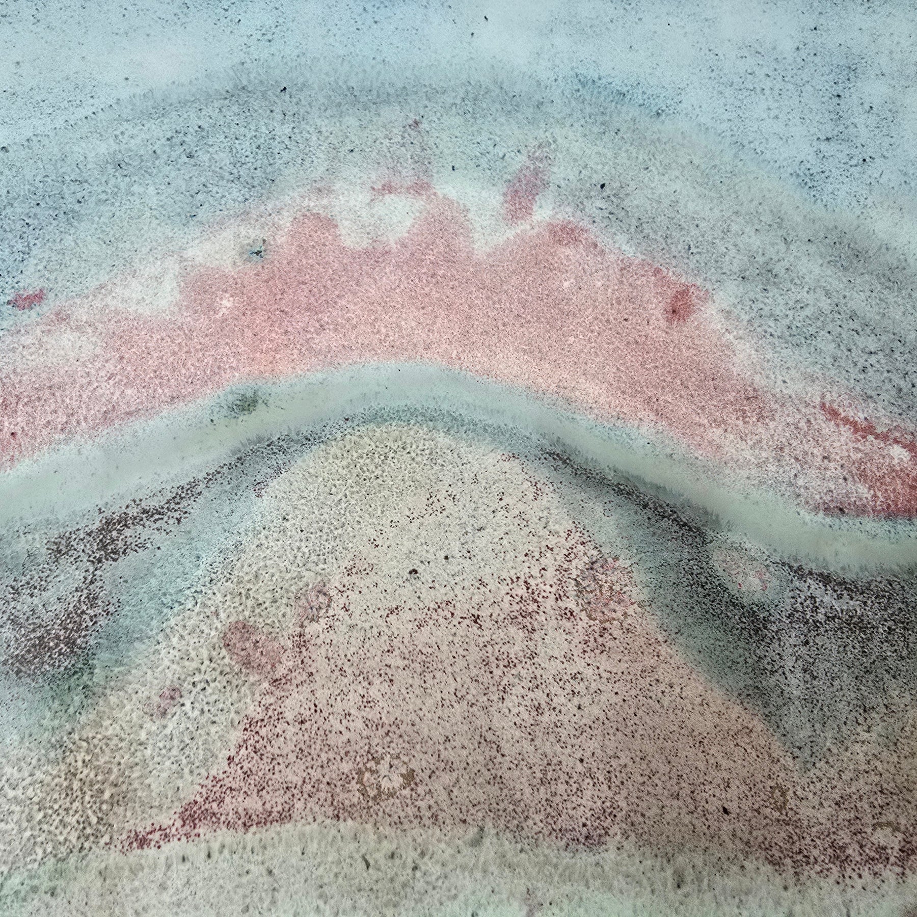 Misty sunset platter
