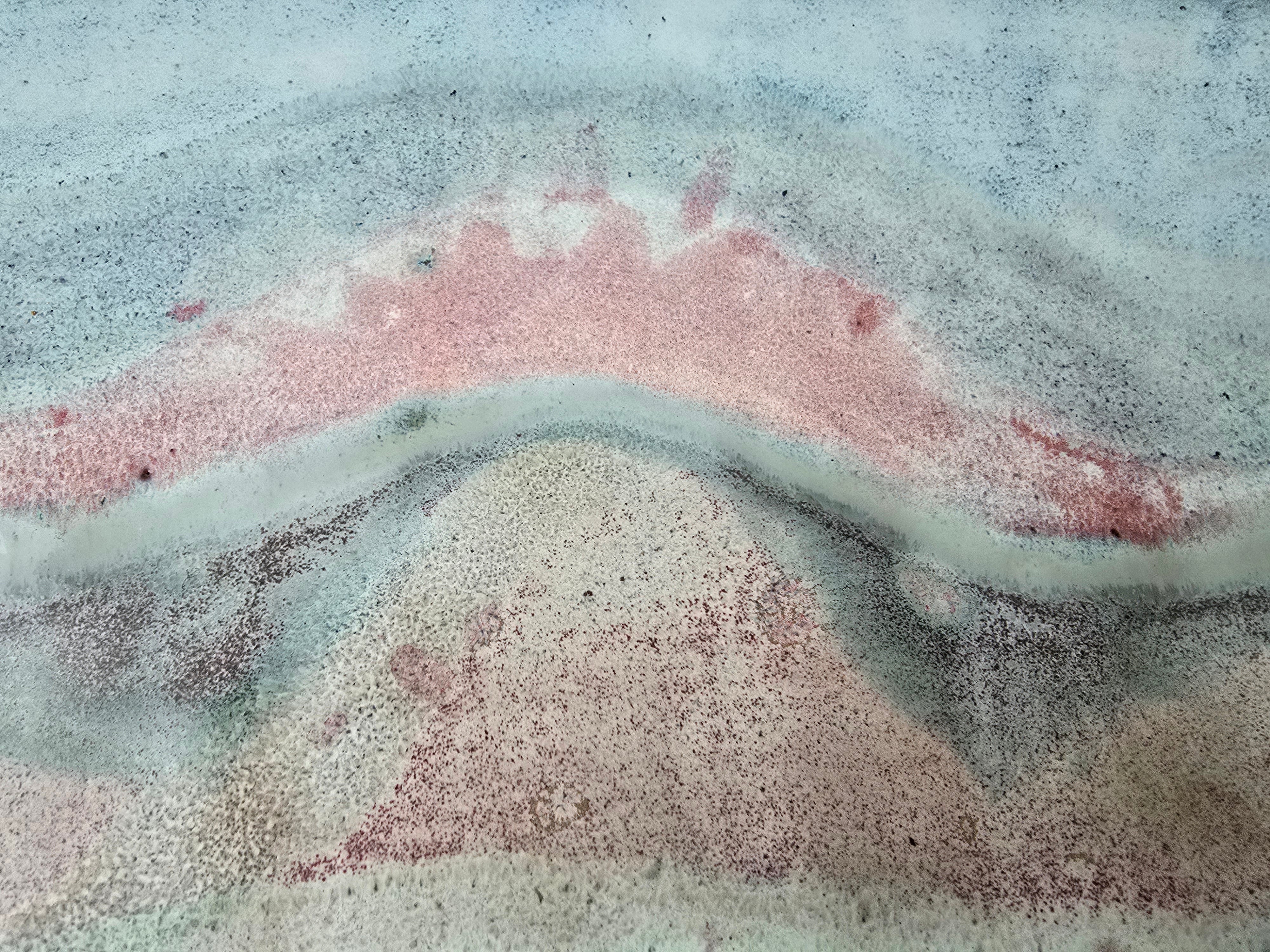 Misty sunset platter
